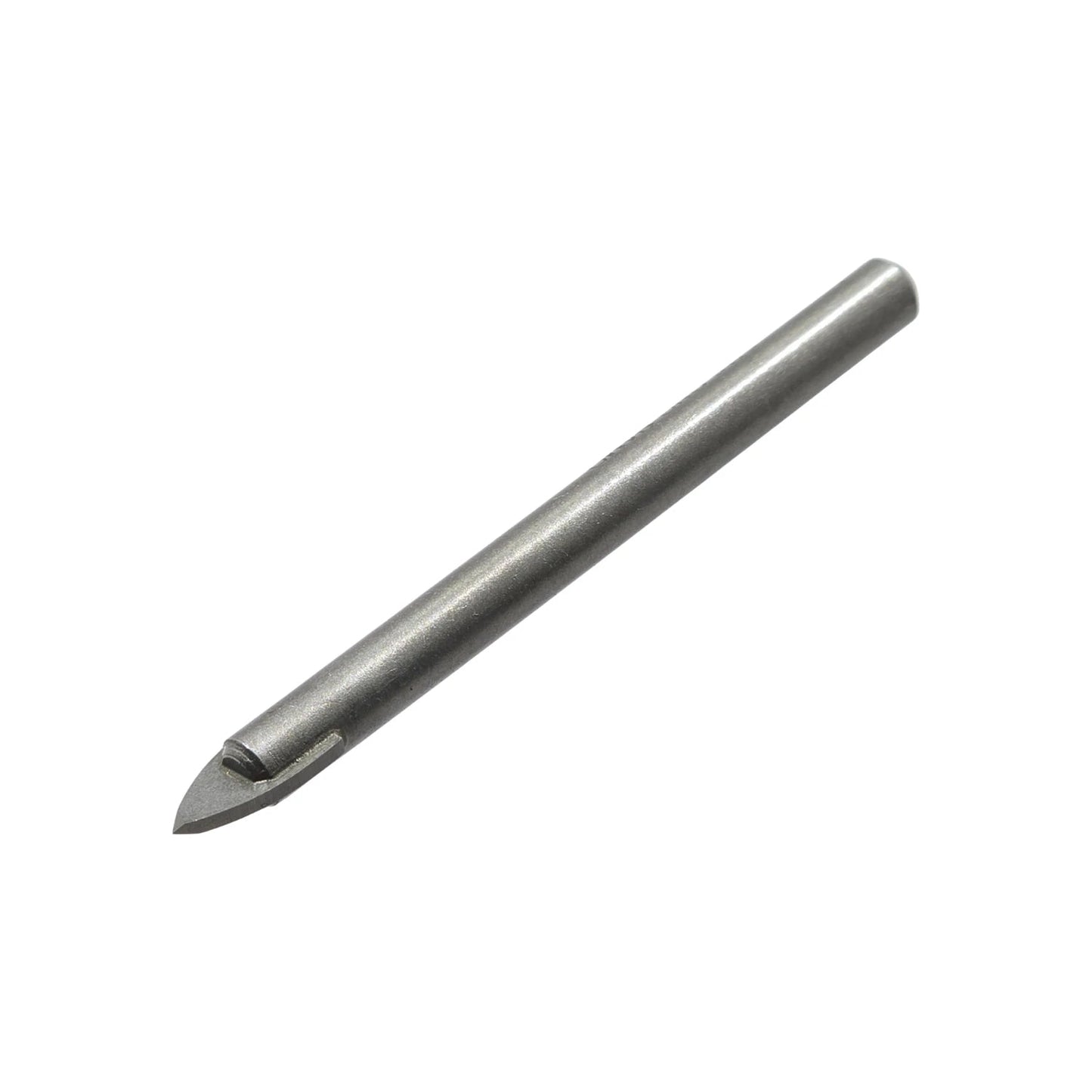 Broca para vidrio 5/16" con punta de carburo de tungsteno, ideal para perforar cerámica y azulejos.