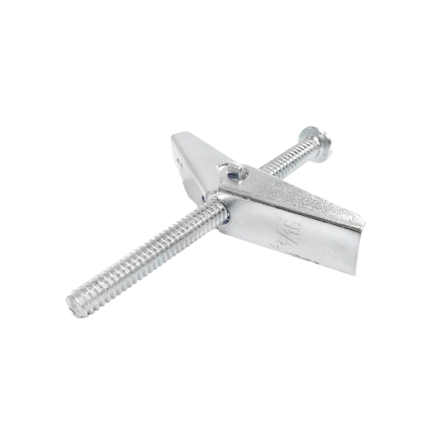 Tornillo mariposa 3/16" x 2 1/2" para tabla roca, anclaje de expansión metálico