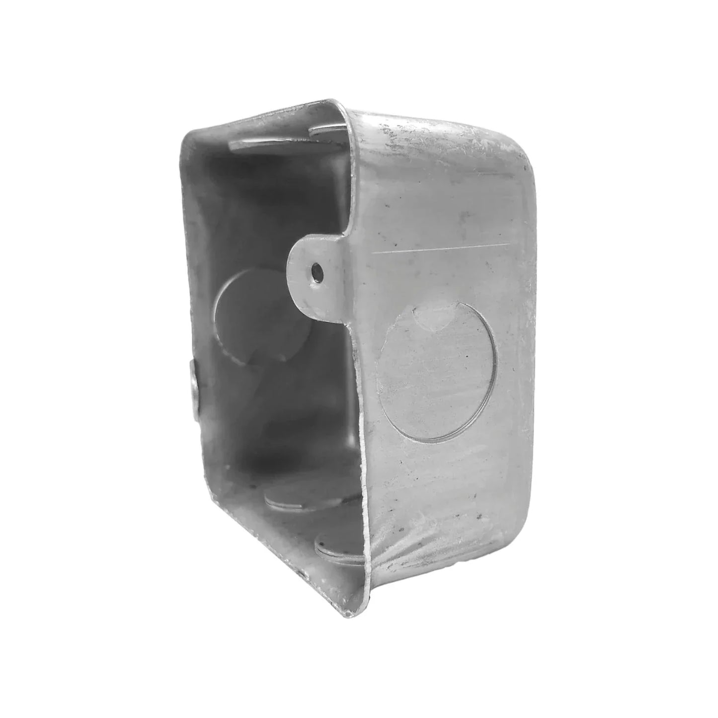 Caja cuadrada galvanizada 1/2 (3x3) León