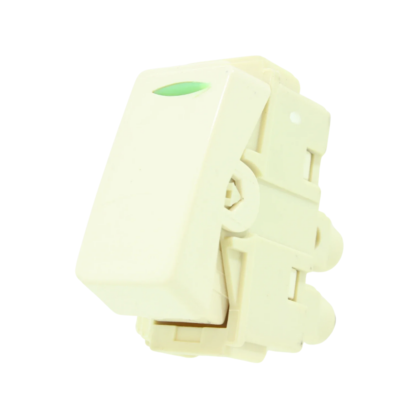 Apagador sencillo tipo evolution marfil León ASM01/LA08