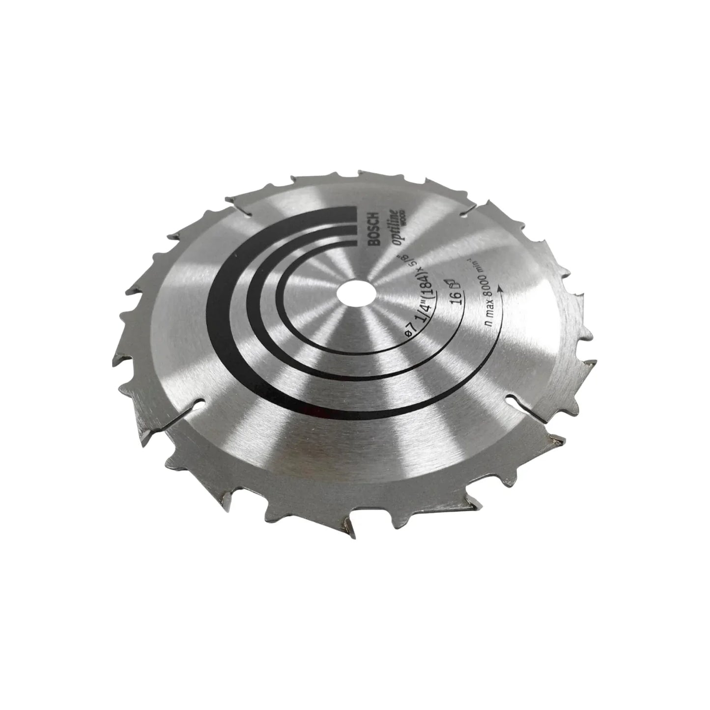 Disco sierra circular 7 1/4" de 16 dientes para madera Bosch optiline 2608640845