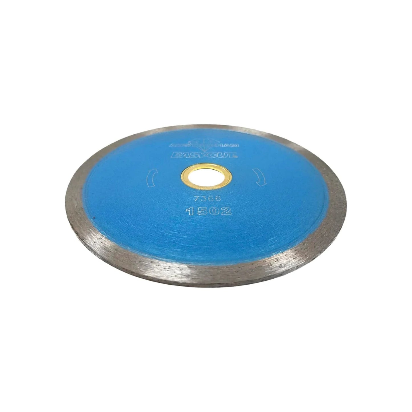 Disco de corte diamantado Austrodiam EASY CUT 4 1/2" corona continua azul para cerámica y azulejos