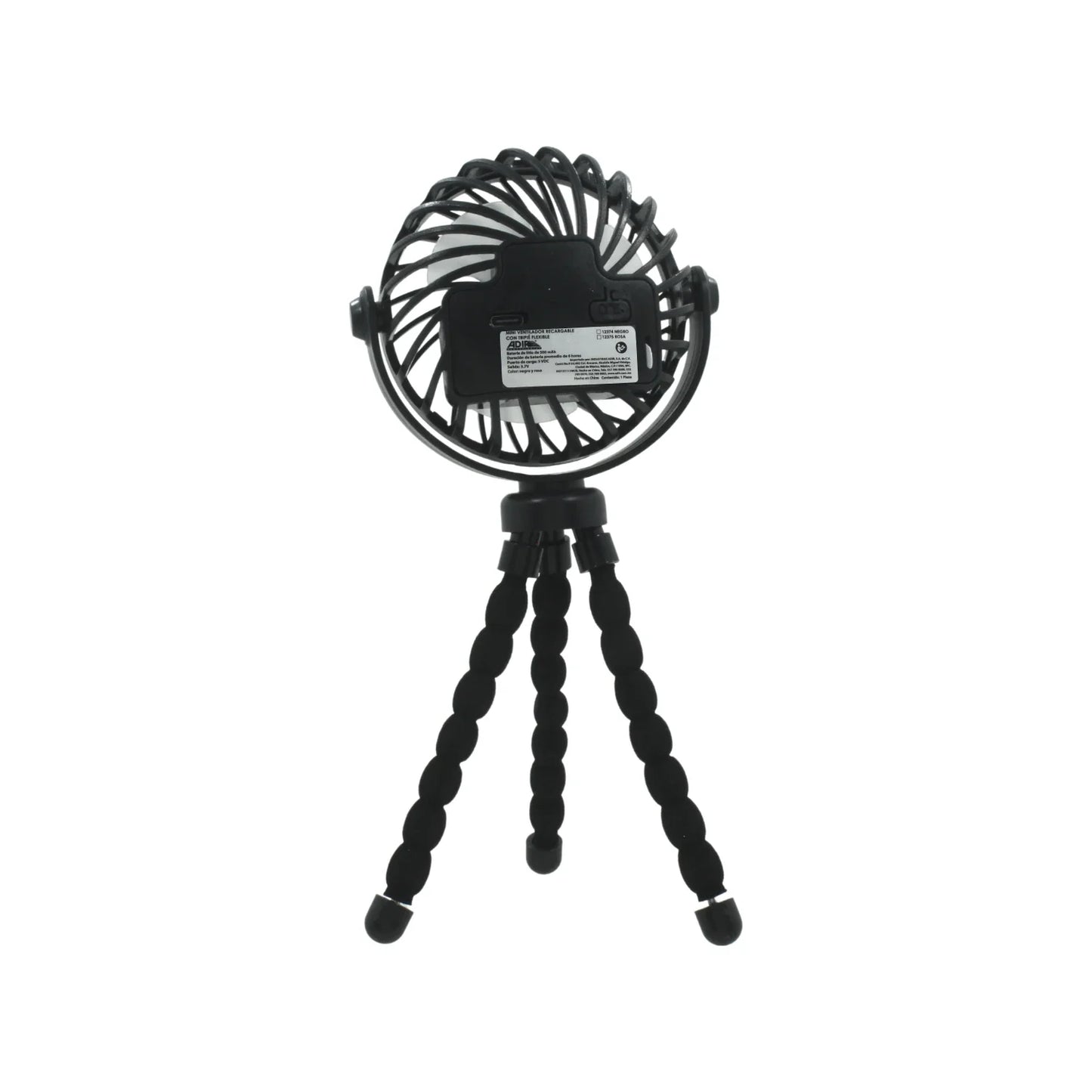 Ventilador mini flexible Adir 12374
