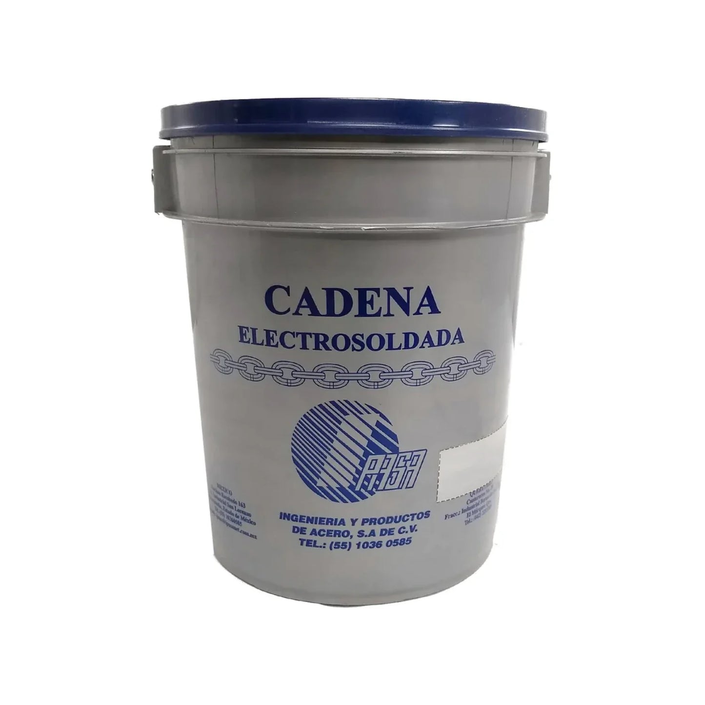 Cadena pulida cubeta 3/16" 25 kg Ipasa