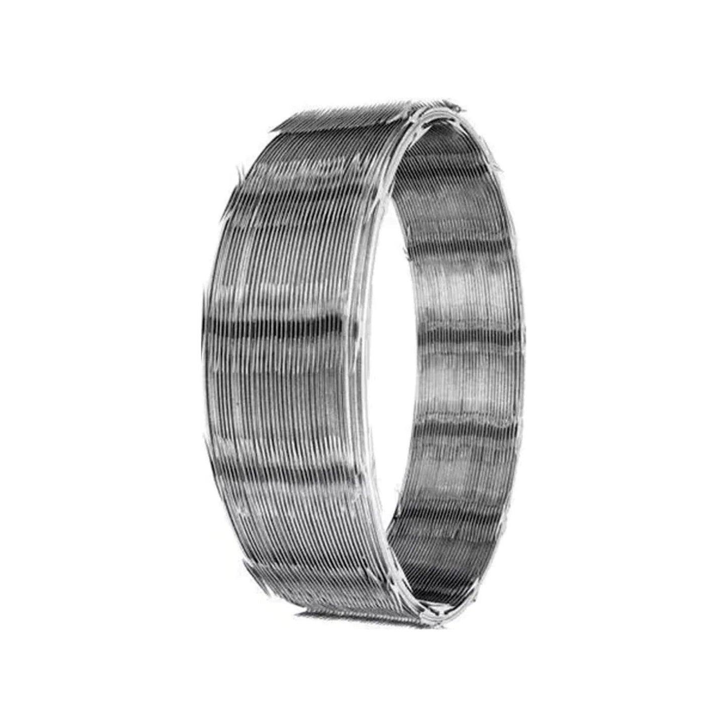 Concertina galvanizada rollo de alambre de púas con navajas para alta seguridad perimetral