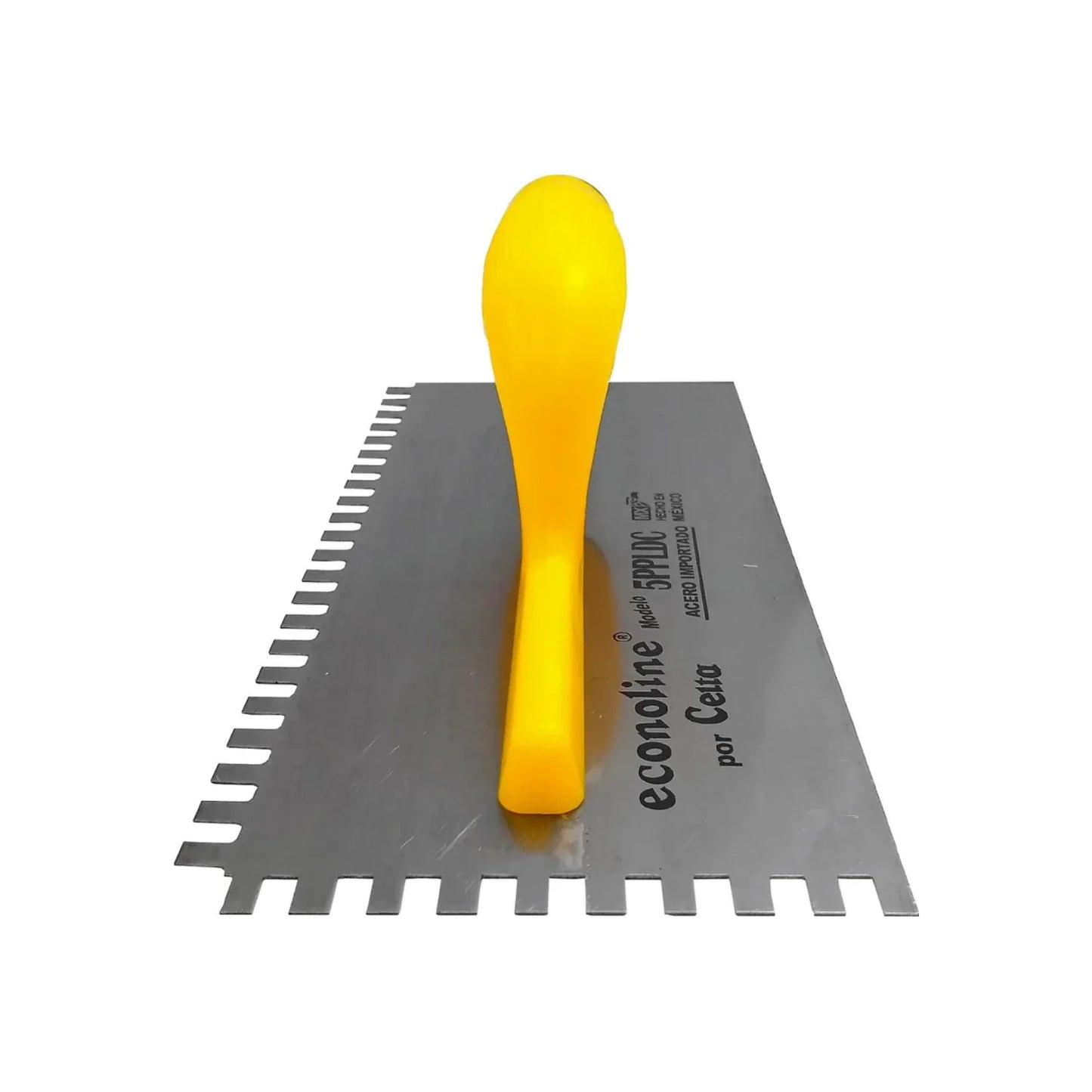 Llana de diente cuadrado 1/4" mango de plástico Celta 5PPLDC