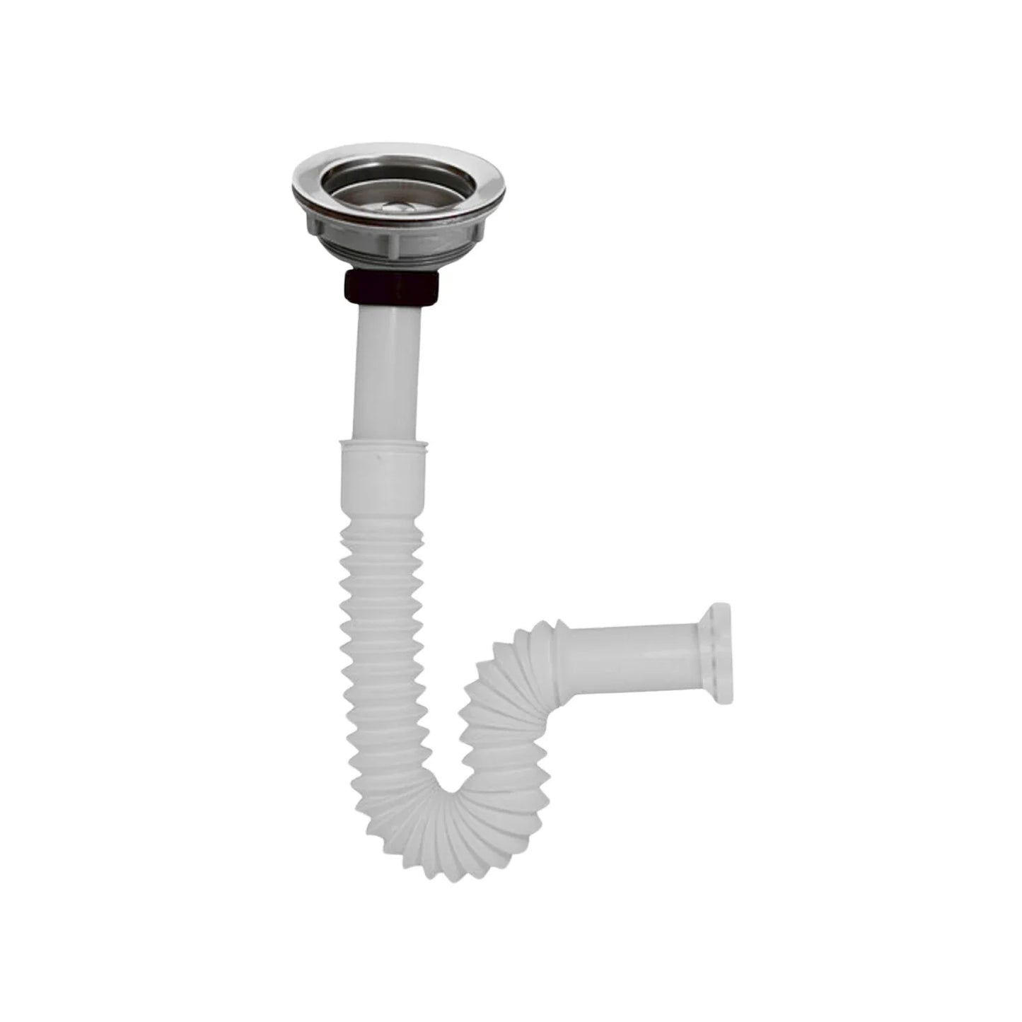 Cespol para lavabo con contra canasta Metalflu 29291