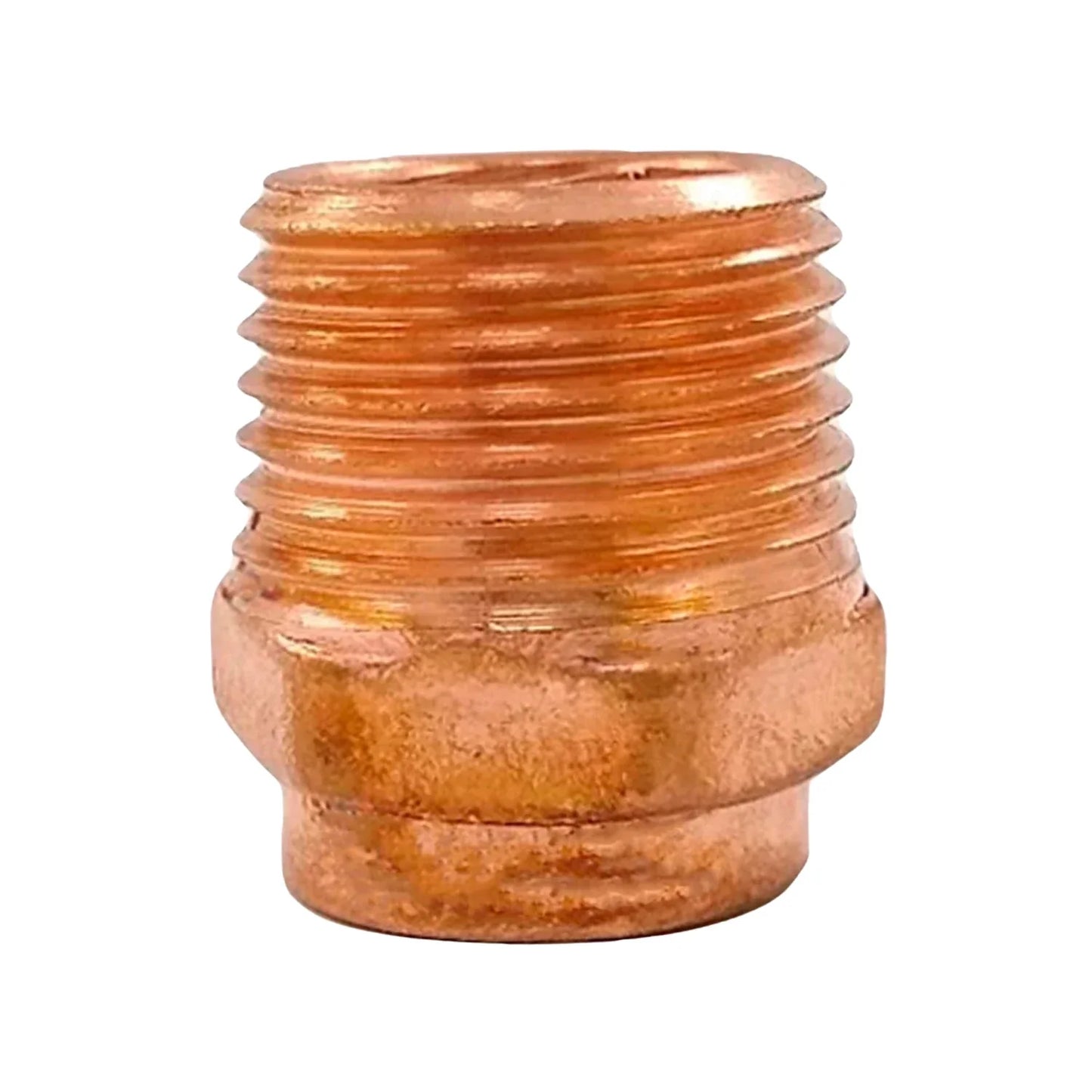 Conector cobre 1/2" (13 mm) rosca exterior (macho) Aleamex AA-20413