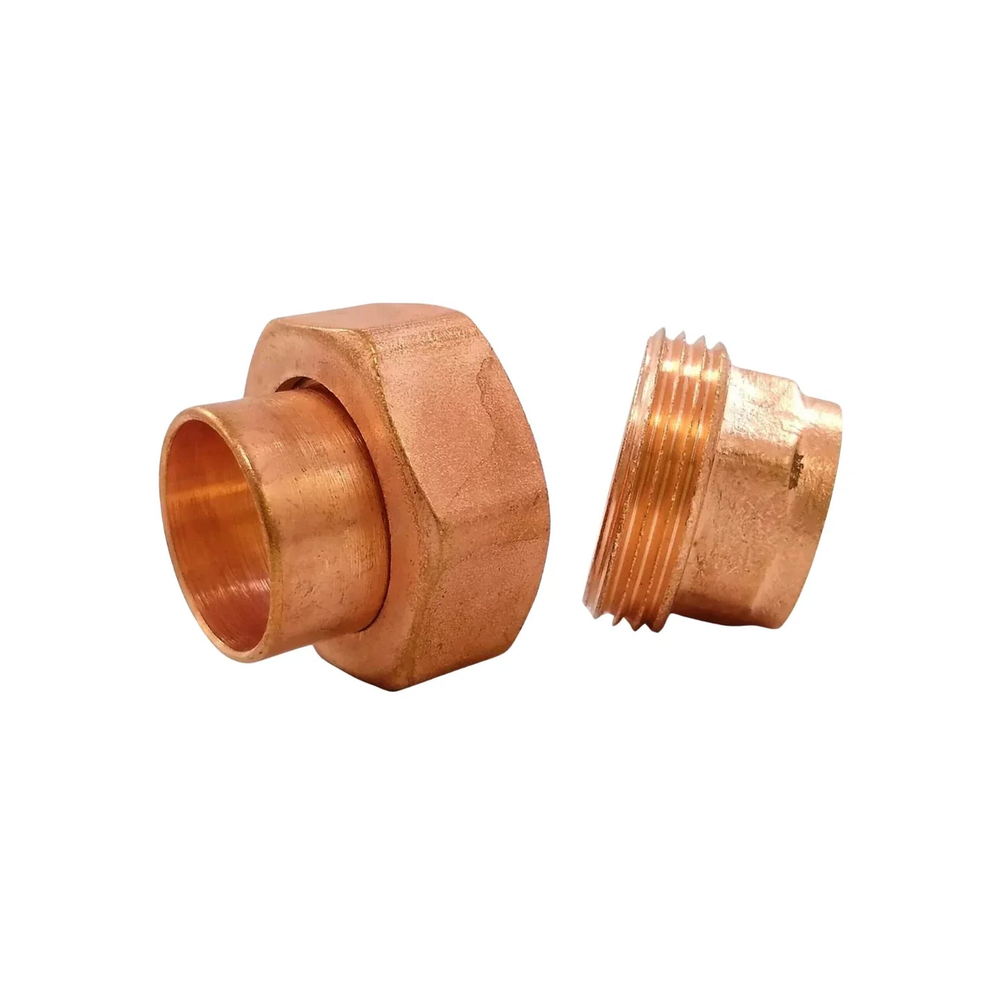 Tuerca unión cobre 3/4" (19 mm) soldable Aleamex AA-20219