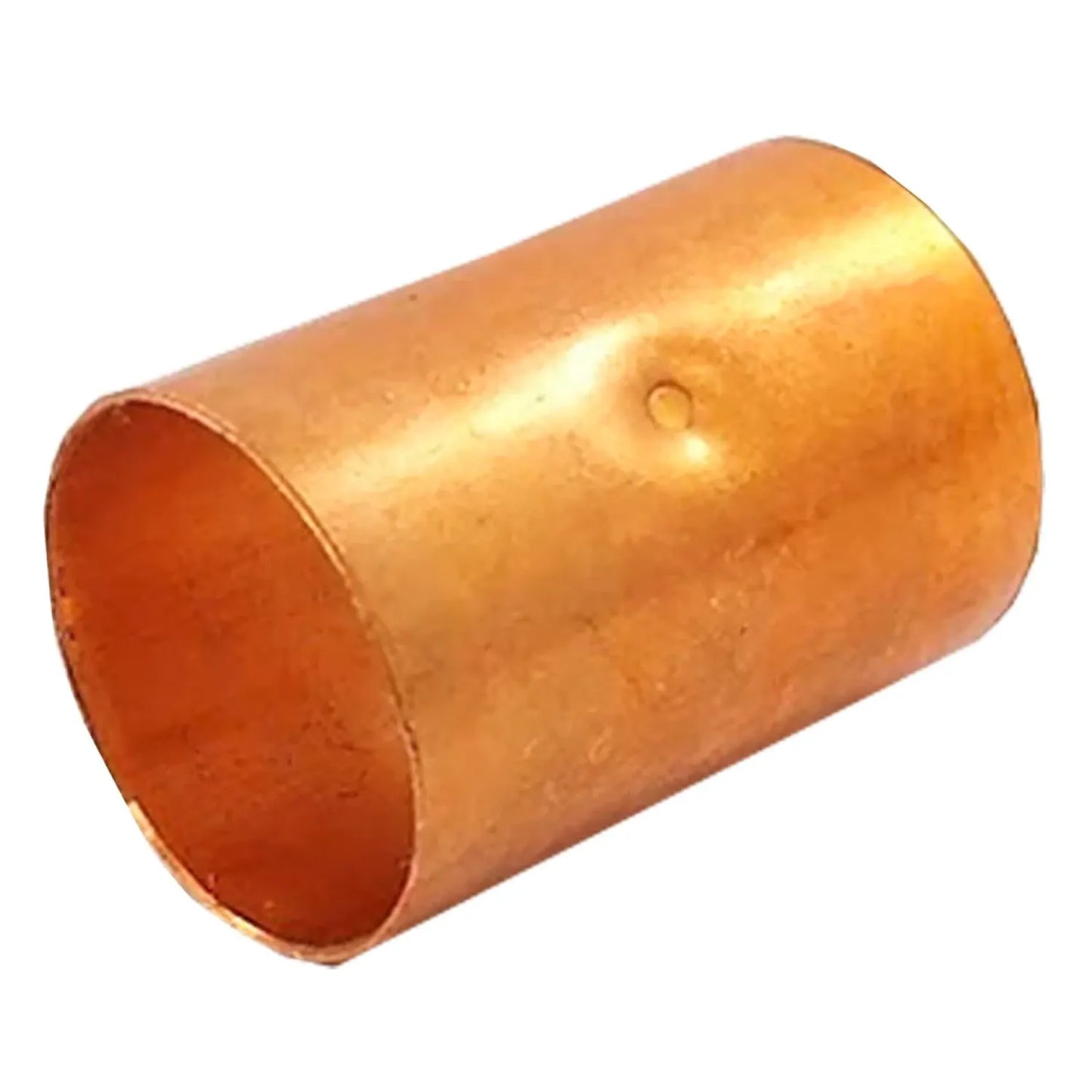 Cople de unión recto de cobre para tubería de plomería, conexión soldable para fontanería