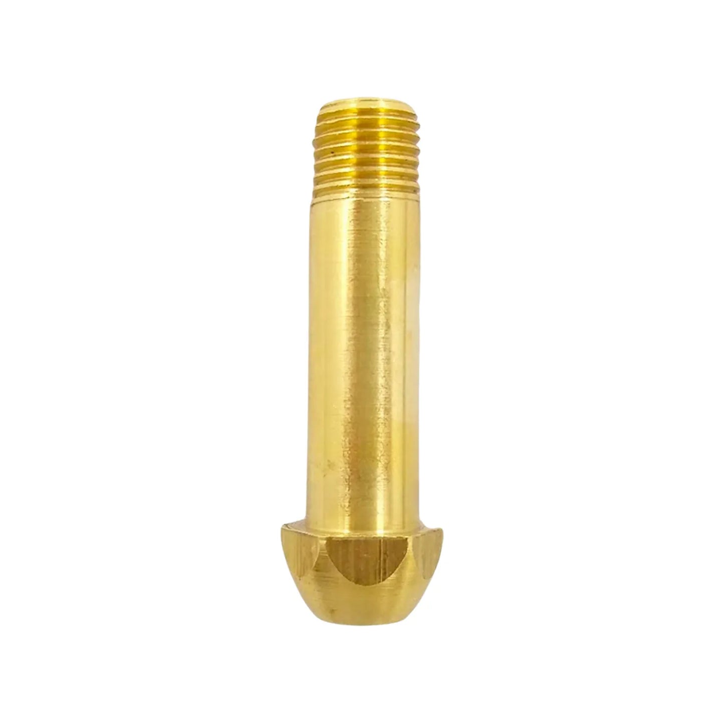 Punta pol con rosca 6 cm latonada Aleamex AG-PPR06