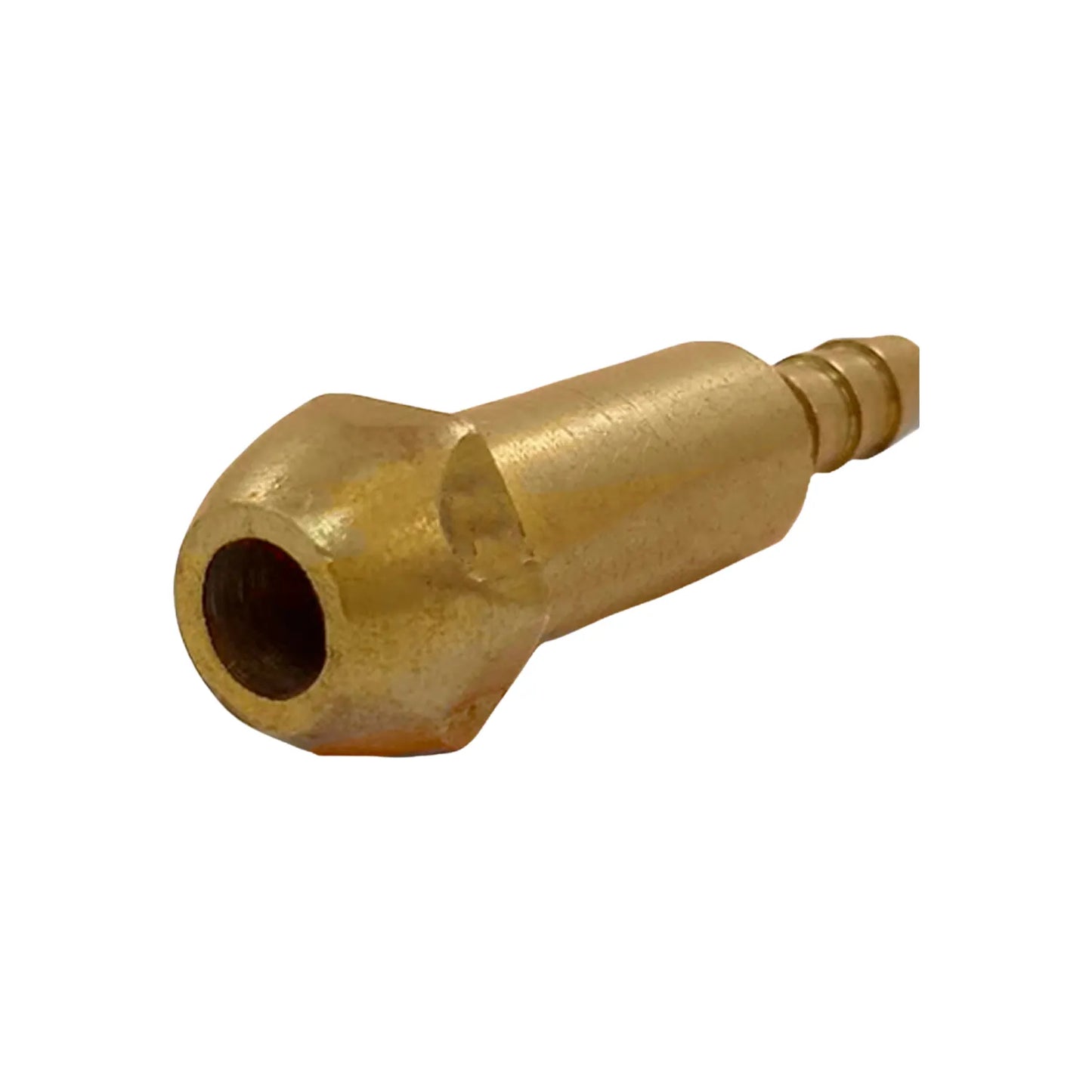 Punta pol con espiga 6 cm latonada Aleamex AG-PPE06