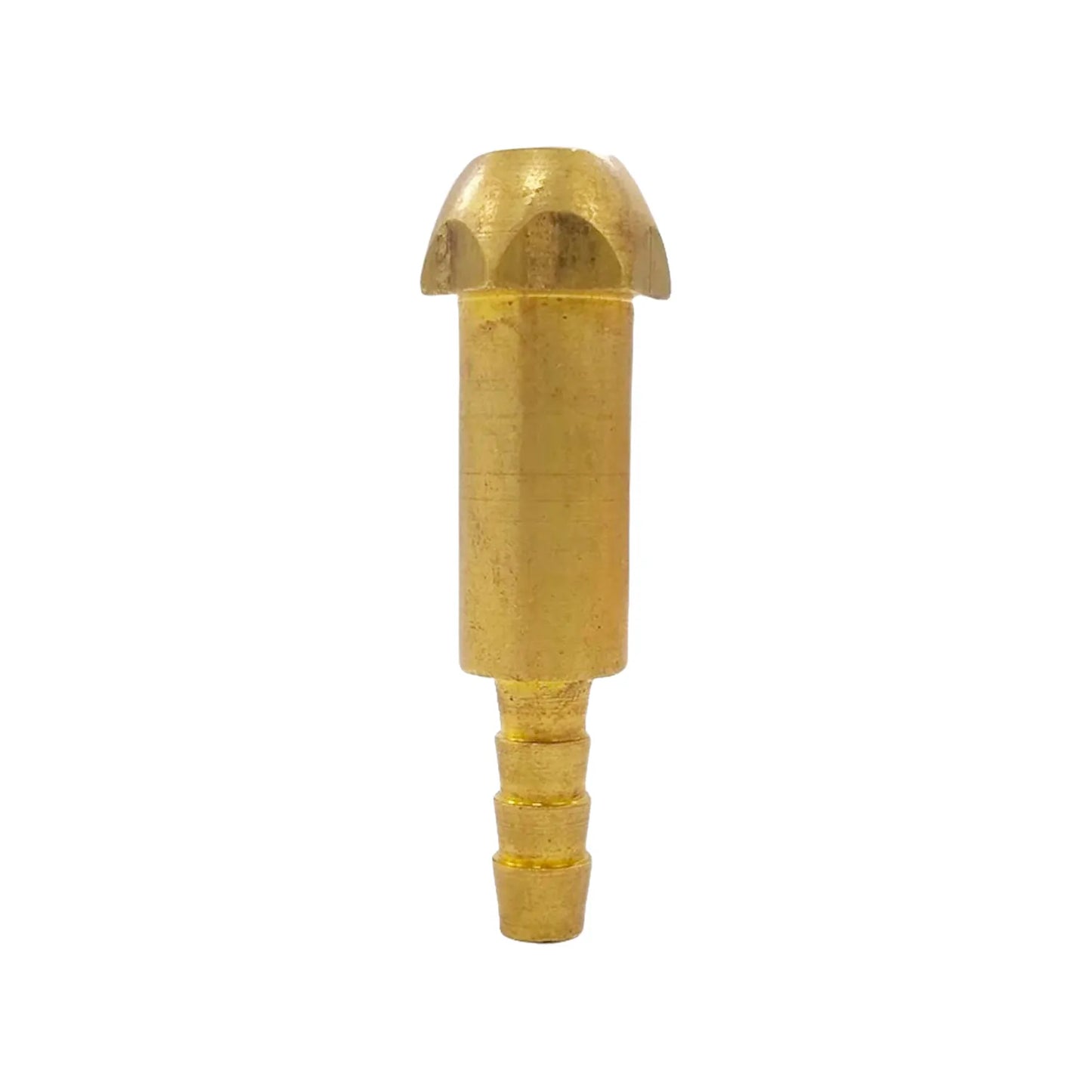 Punta pol con espiga 6 cm latonada Aleamex AG-PPE06