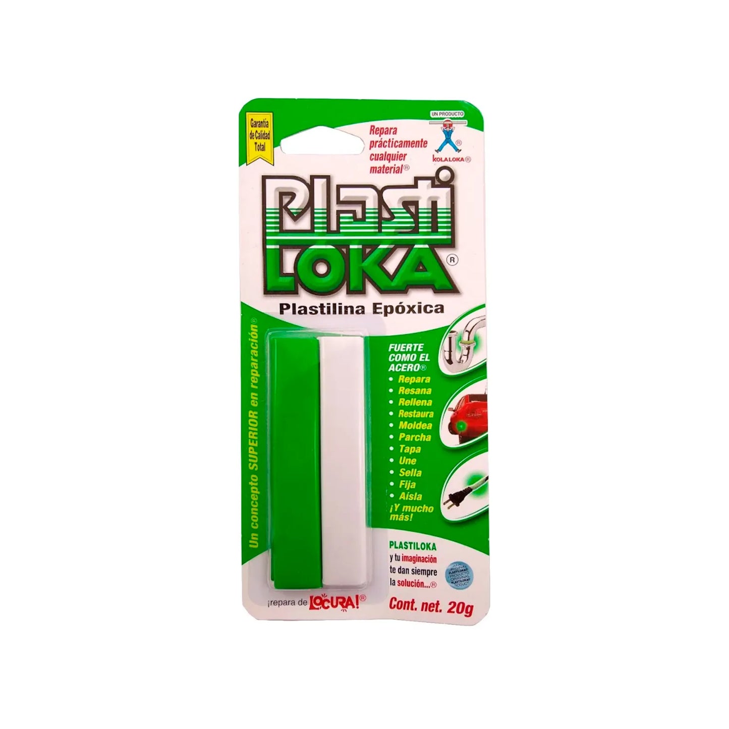 Plasty loka 20 g plastilina epóxica