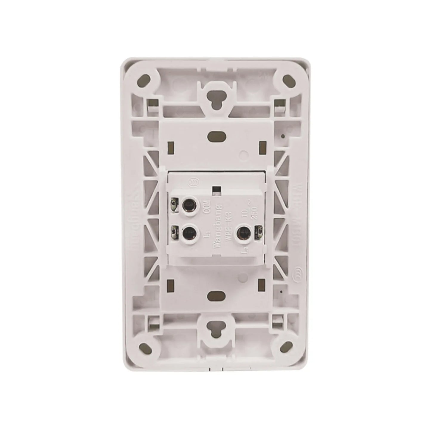 Placa 1 apagador escalera blanca Genlit GL-PKESB