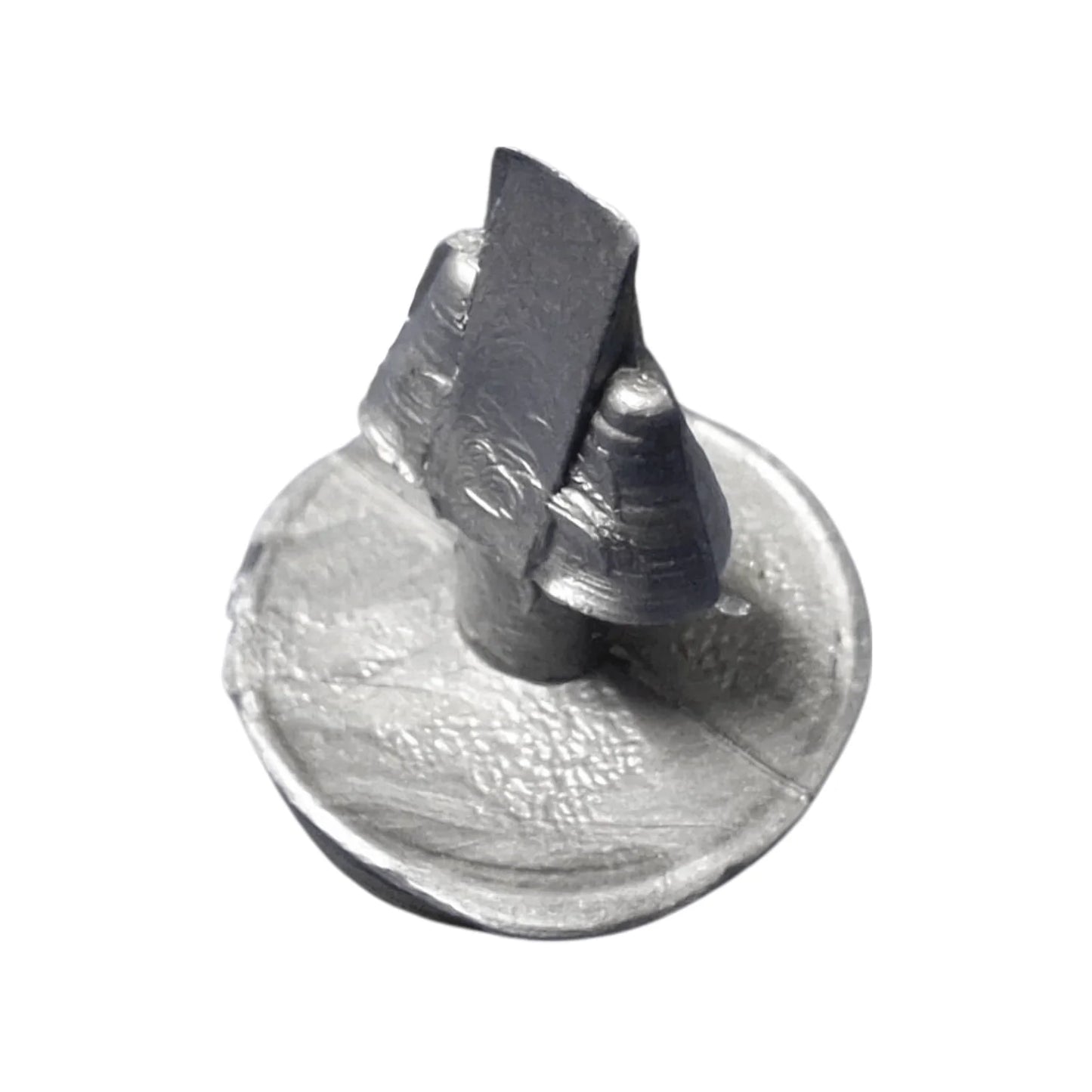 Broche para cinta rompevientos 50 piezas gris