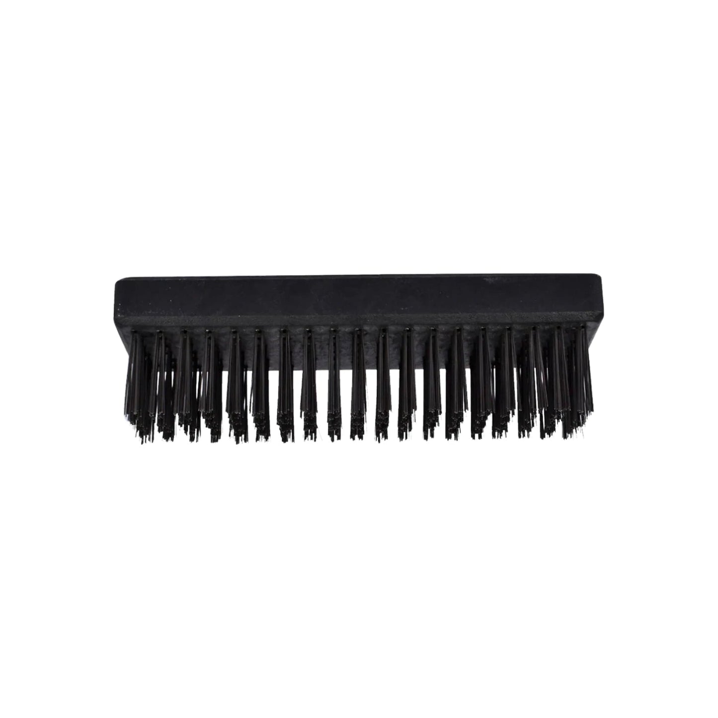 Cepillo de limpieza manual rectangular negro con cerdas sintéticas resistentes para trabajos generales