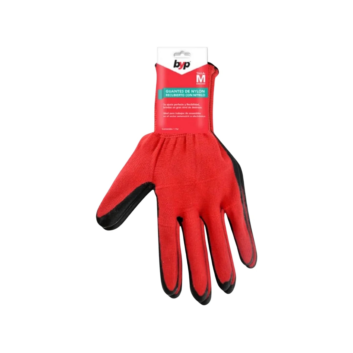 Guante nylon/nitrilo Byp GNB08 antiderrapante