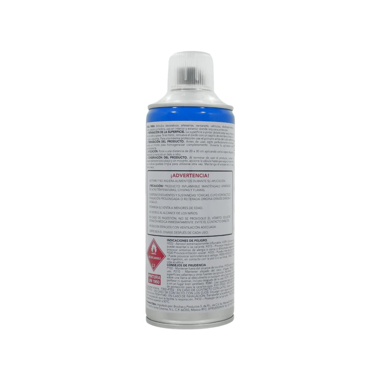 Pintura cromo acrílico 400 ml Byp Súper ACMS00