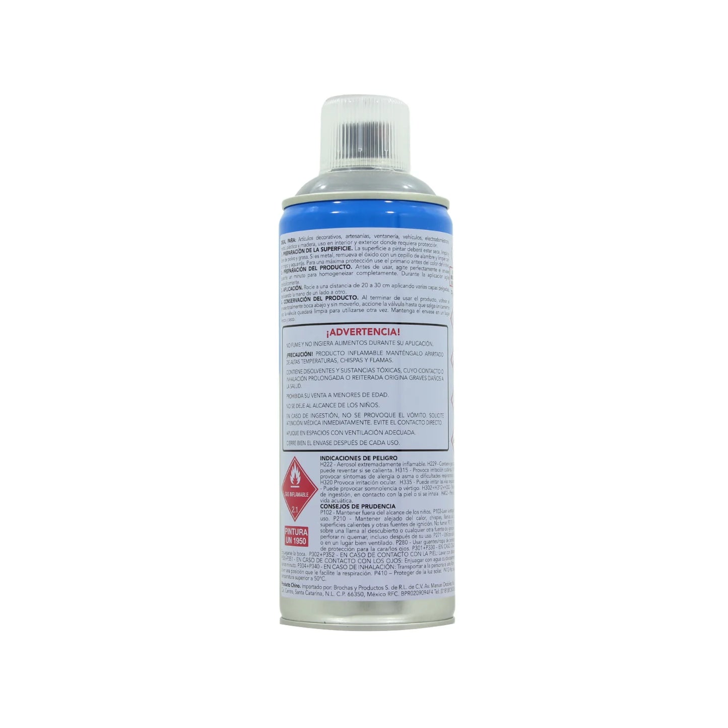 Pintura plata acrílico 400 ml Byp APLS00