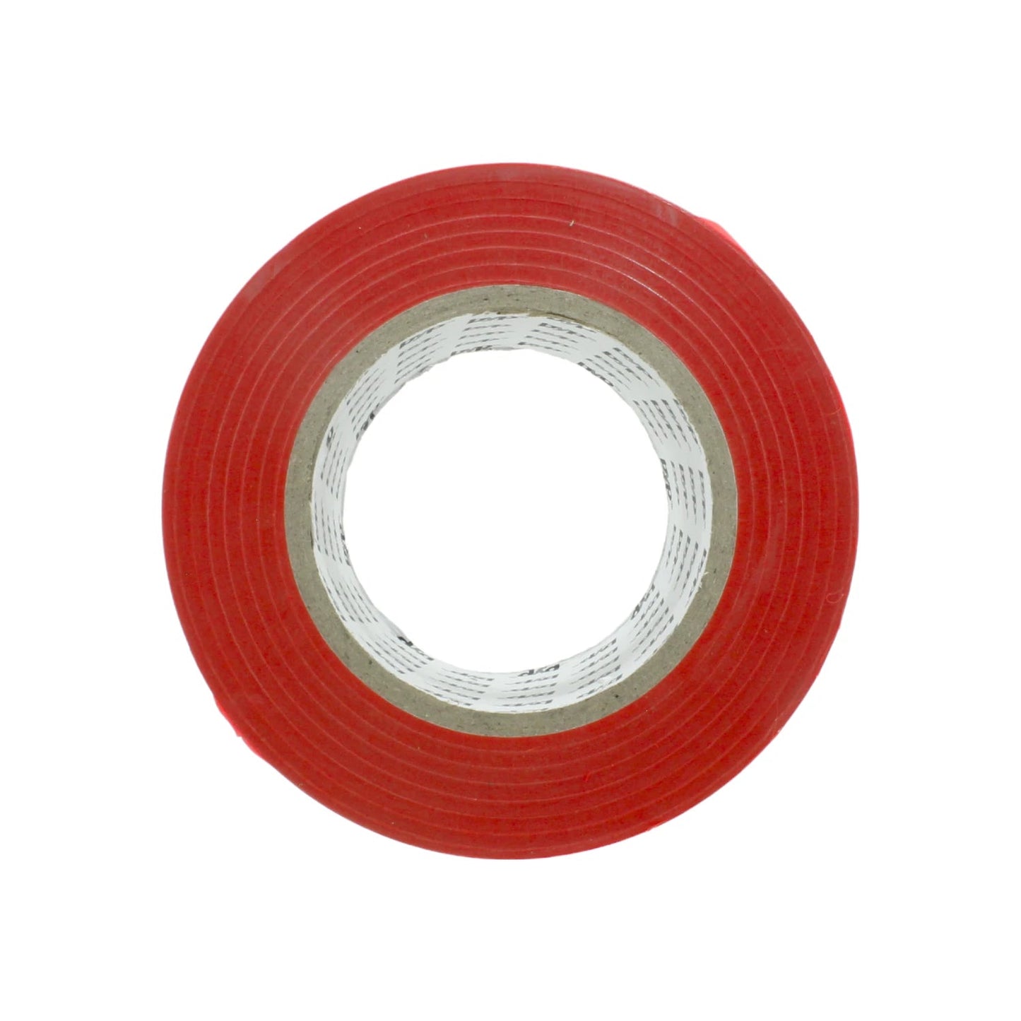 Cinta doble cara roja en rollo para fijación y montaje