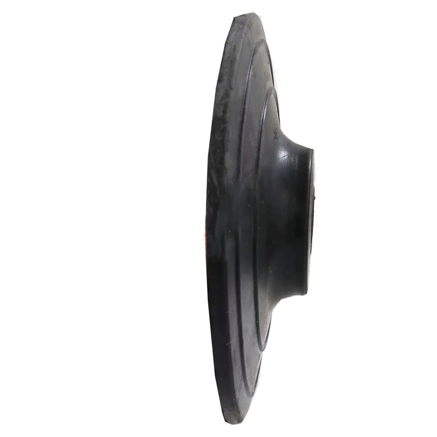 Empaque o sello de goma negro para grifería con forma de disco cónico, repuesto para reparación de fugas de agua