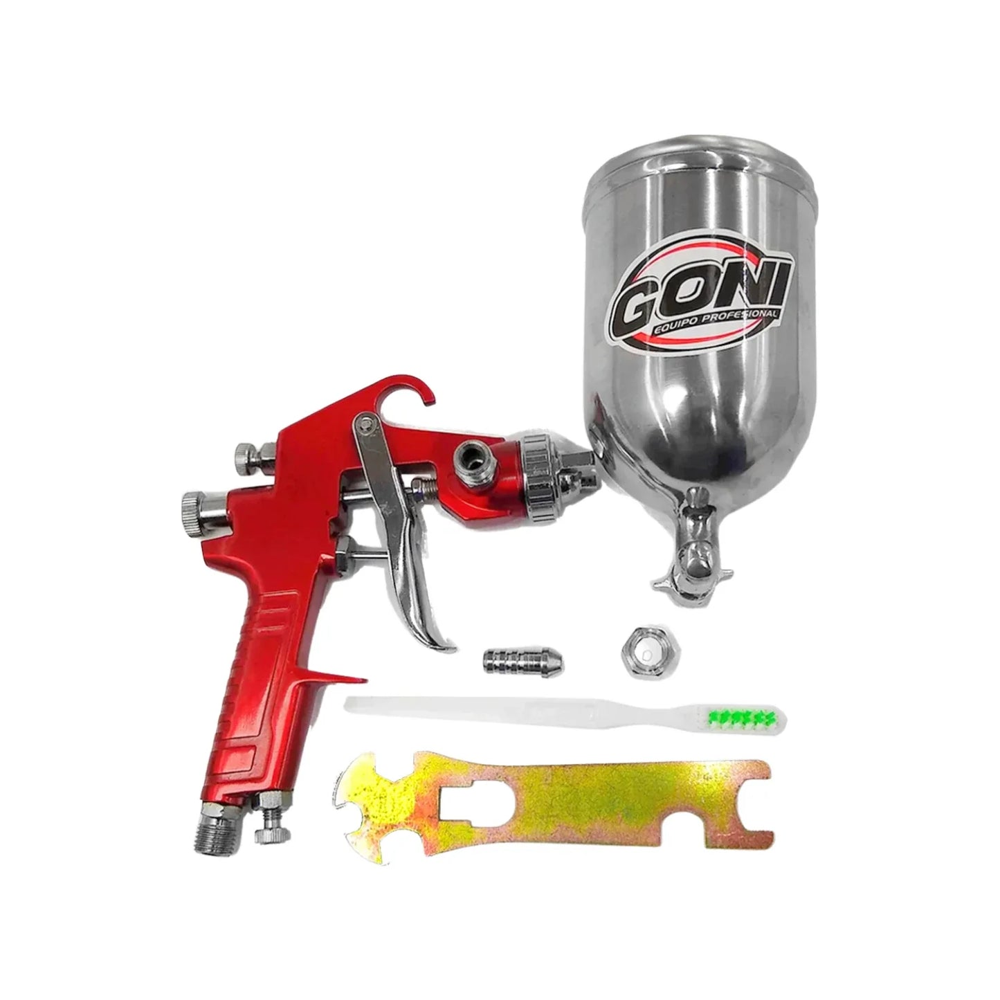 Compresora 2.5 HP 24 litros con accesorios Goni 940P