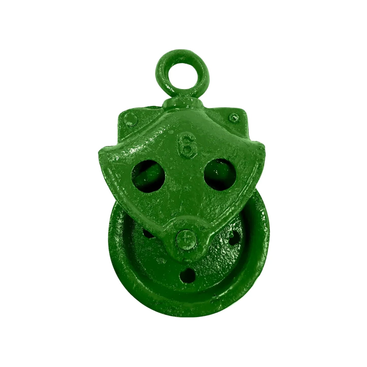 Garrucha para noria #6 verde Castor