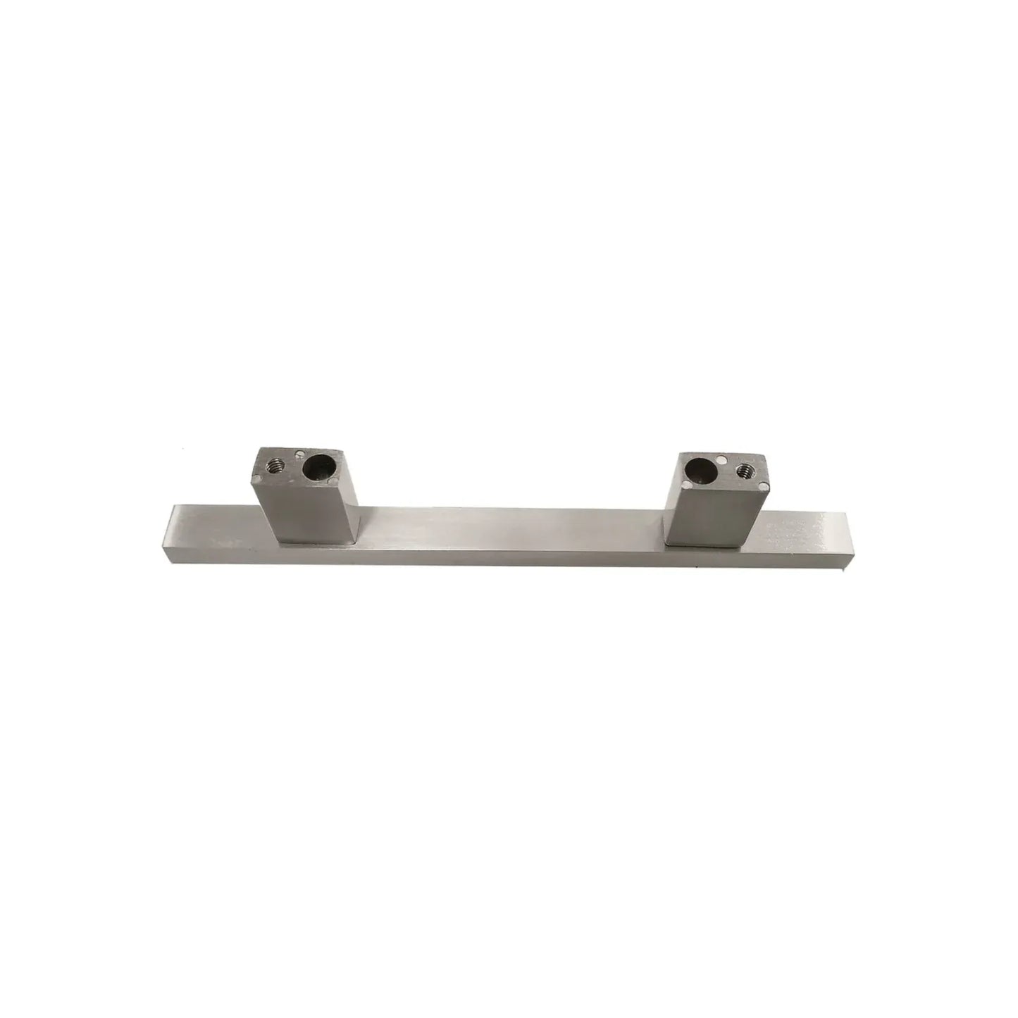 Jaladera 96 mm rectangular níquel satinado cepillado Rish 8123/96