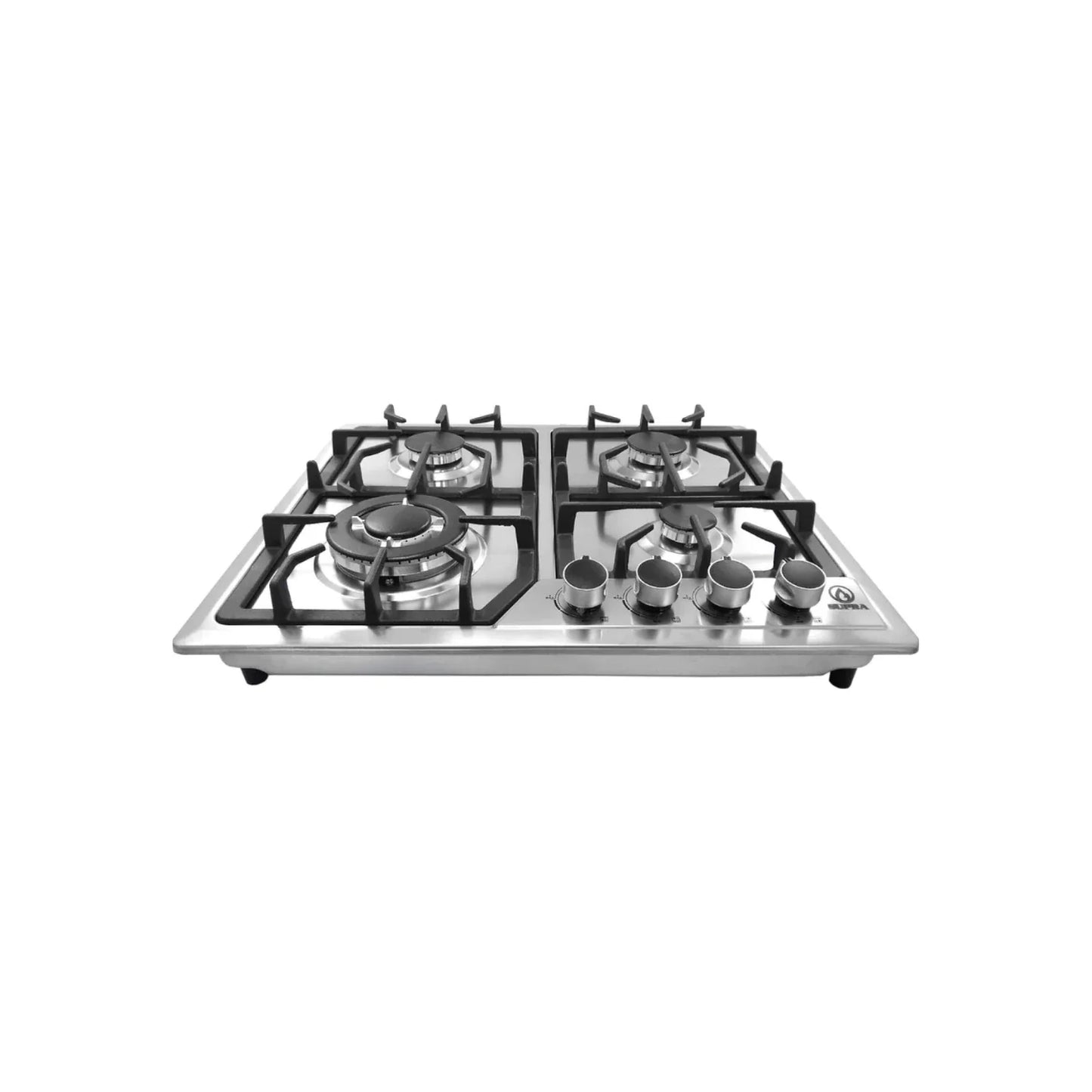 Estufa 4 quemadores empotrable acero inoxidable Supra 4QEA exquisit