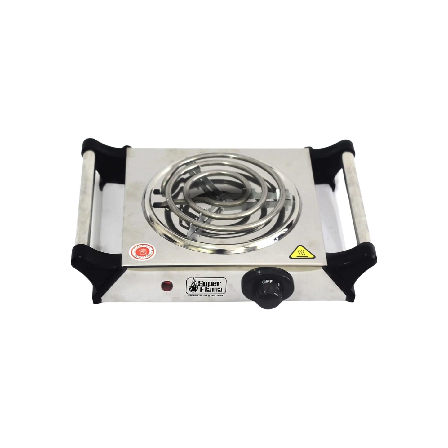 Parrilla eléctrica 1 quemador Supra Silver ONE