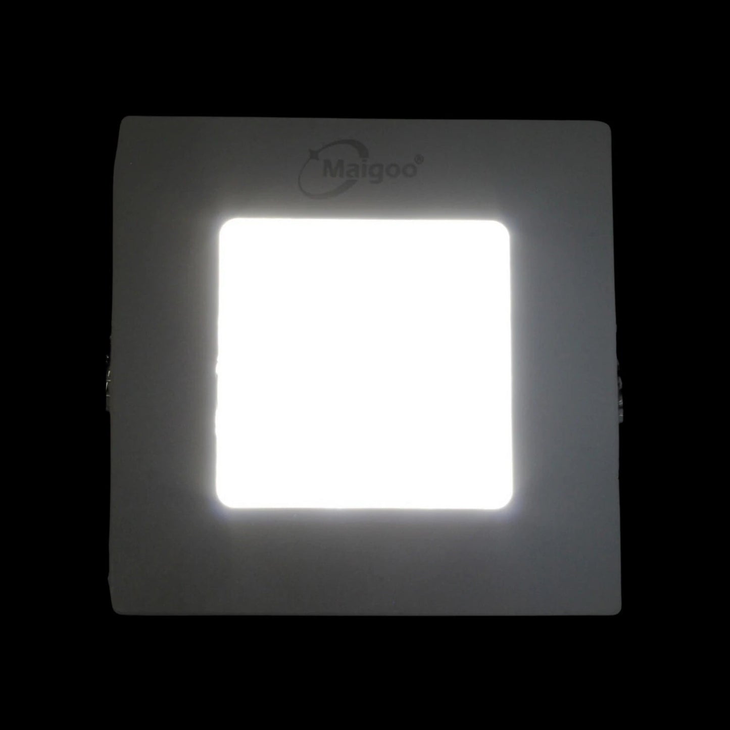Lámpara panel LED cuadrada Maigoo, luz blanca brillante para empotrar en techo