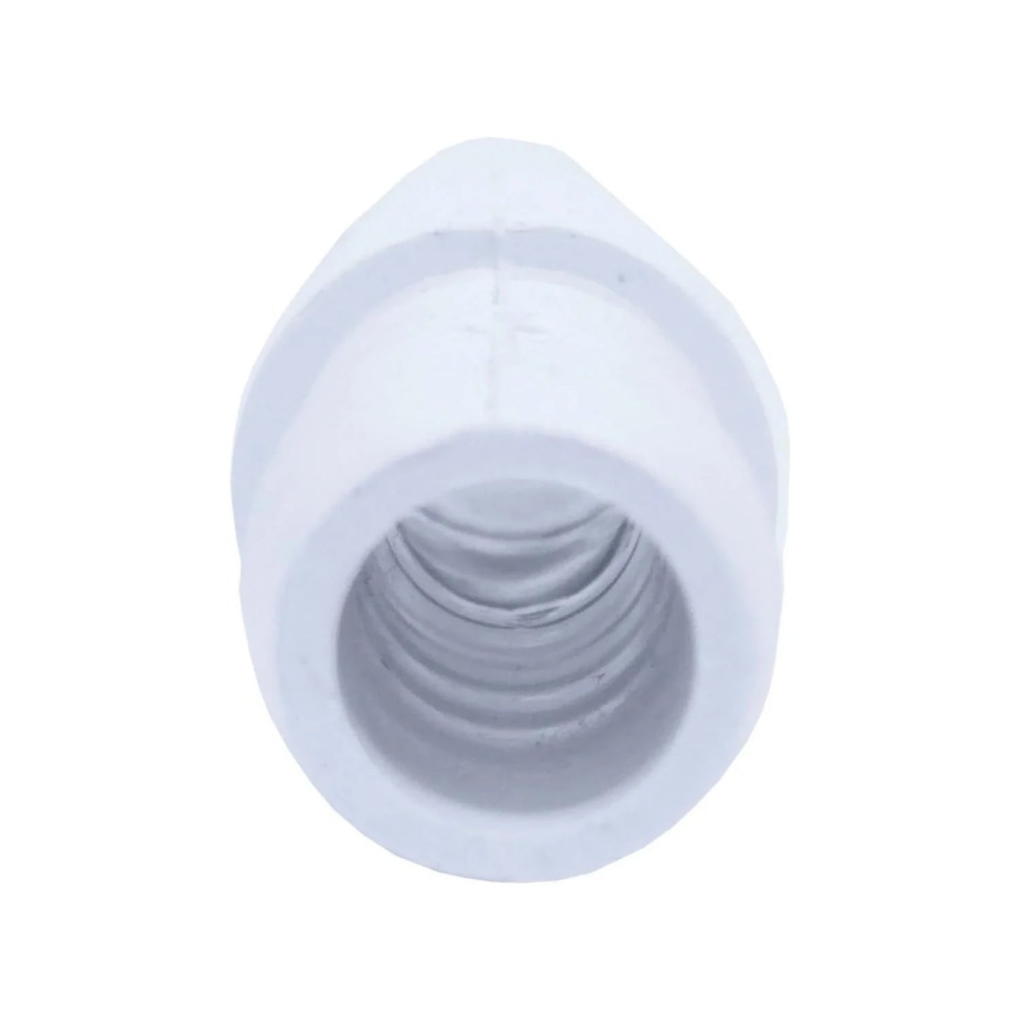 Niple unión plástico económico blanco 1/2 pulgada con rosca interna para tuberías