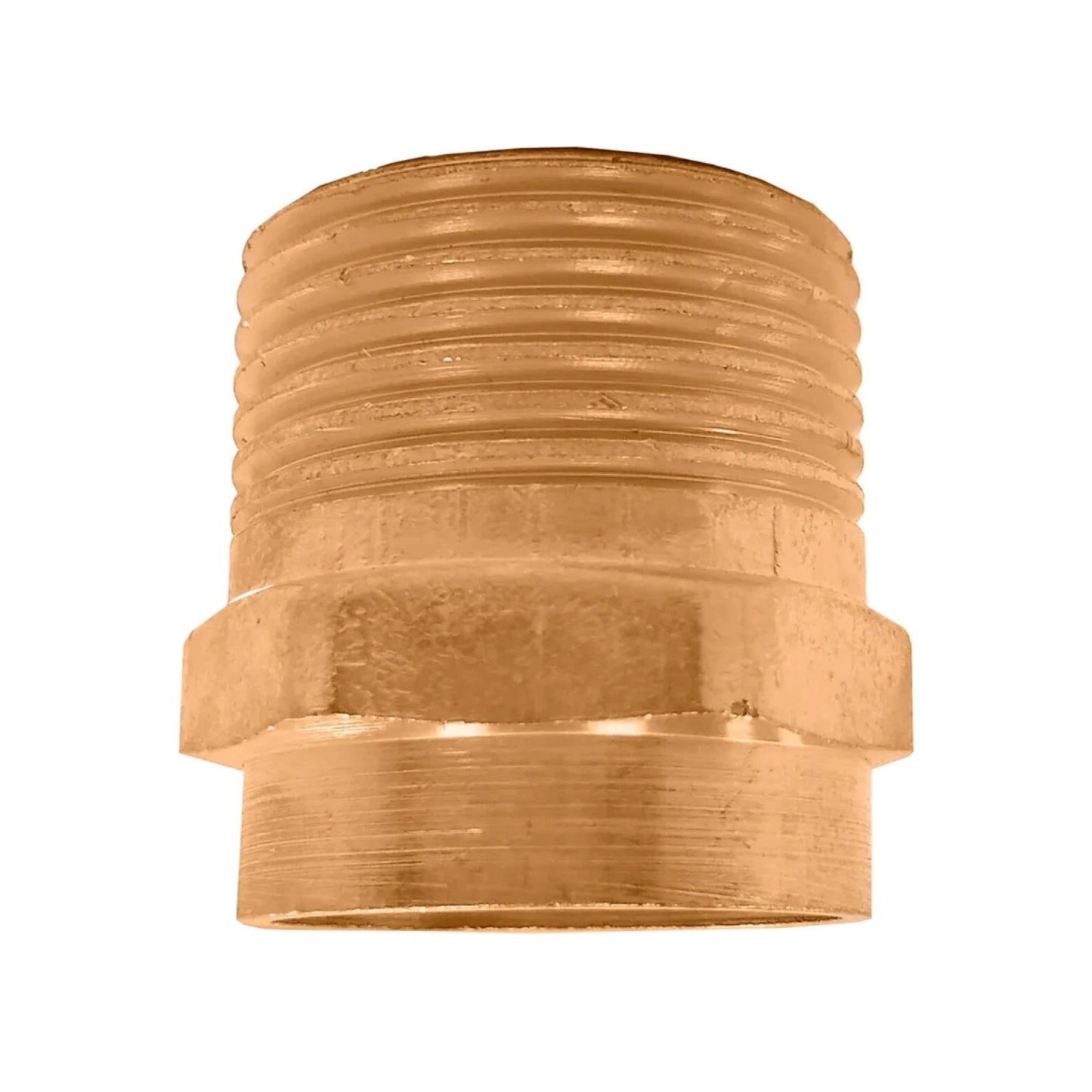 Conector de latón rosca exterior macho 3/4" (19 mm) para plomería