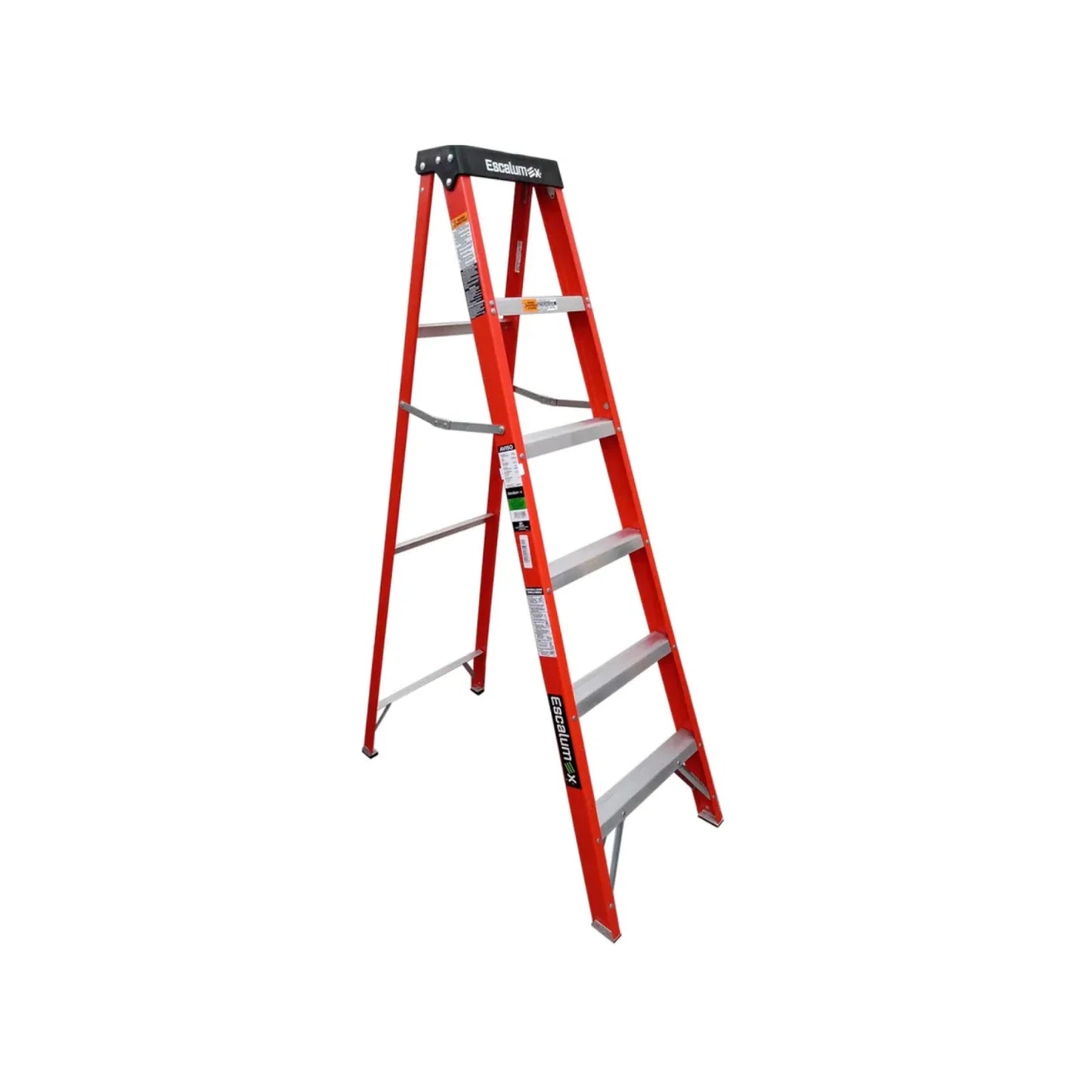 Escalera tijera 5 peldaños (1.52 m) fibra de vidrio Escalumex FSTL-6