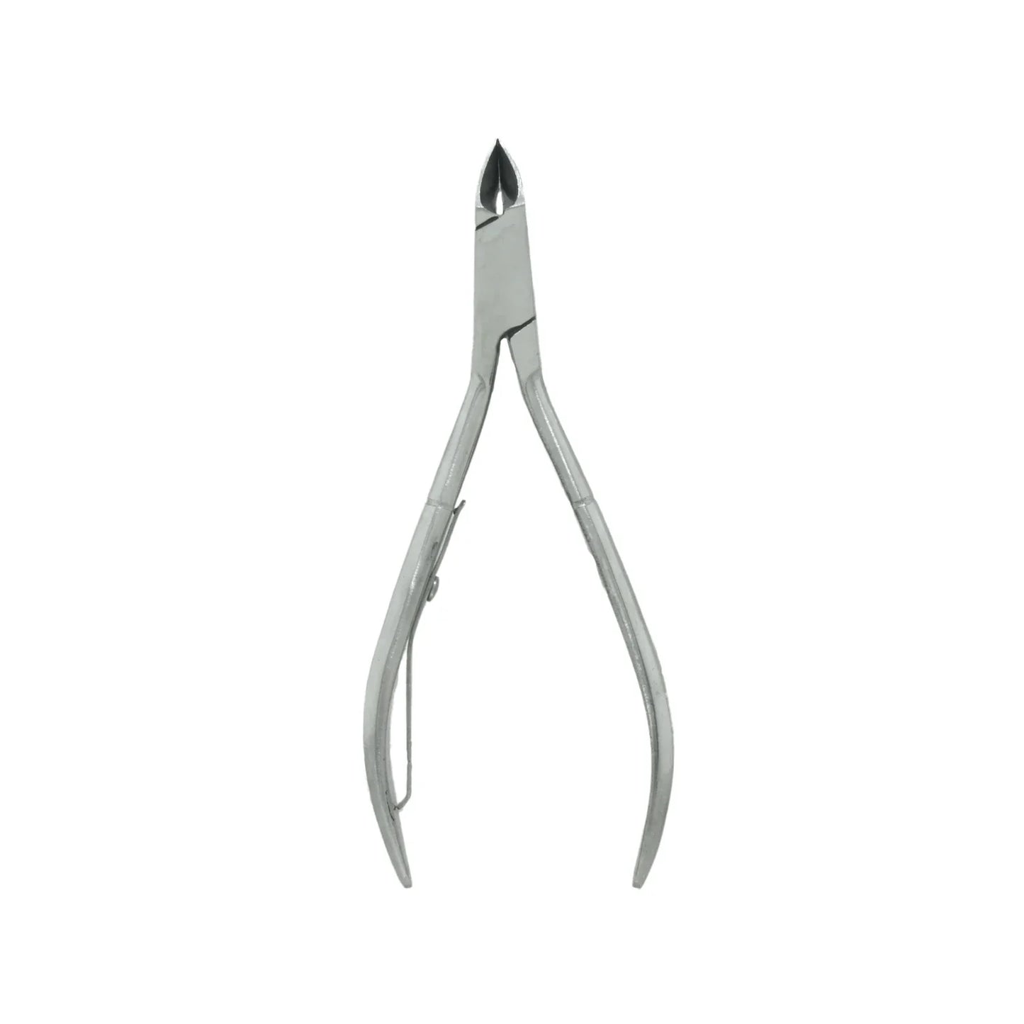 Alicate para manicure 4" recta acero inoxidable Lobo 1000-04