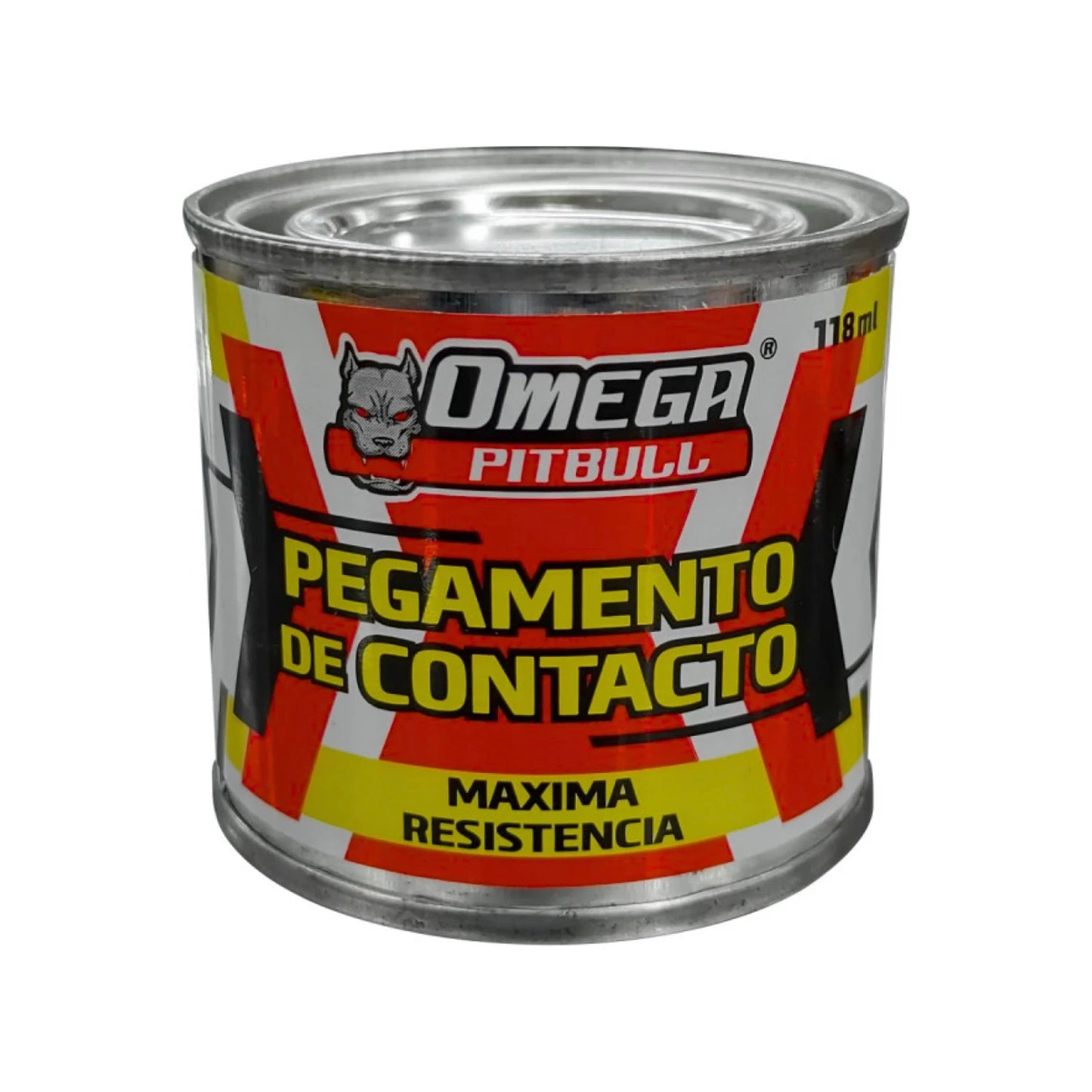 Pegamento de contacto Omega Pitbull 118ml, adhesivo profesional de máxima resistencia