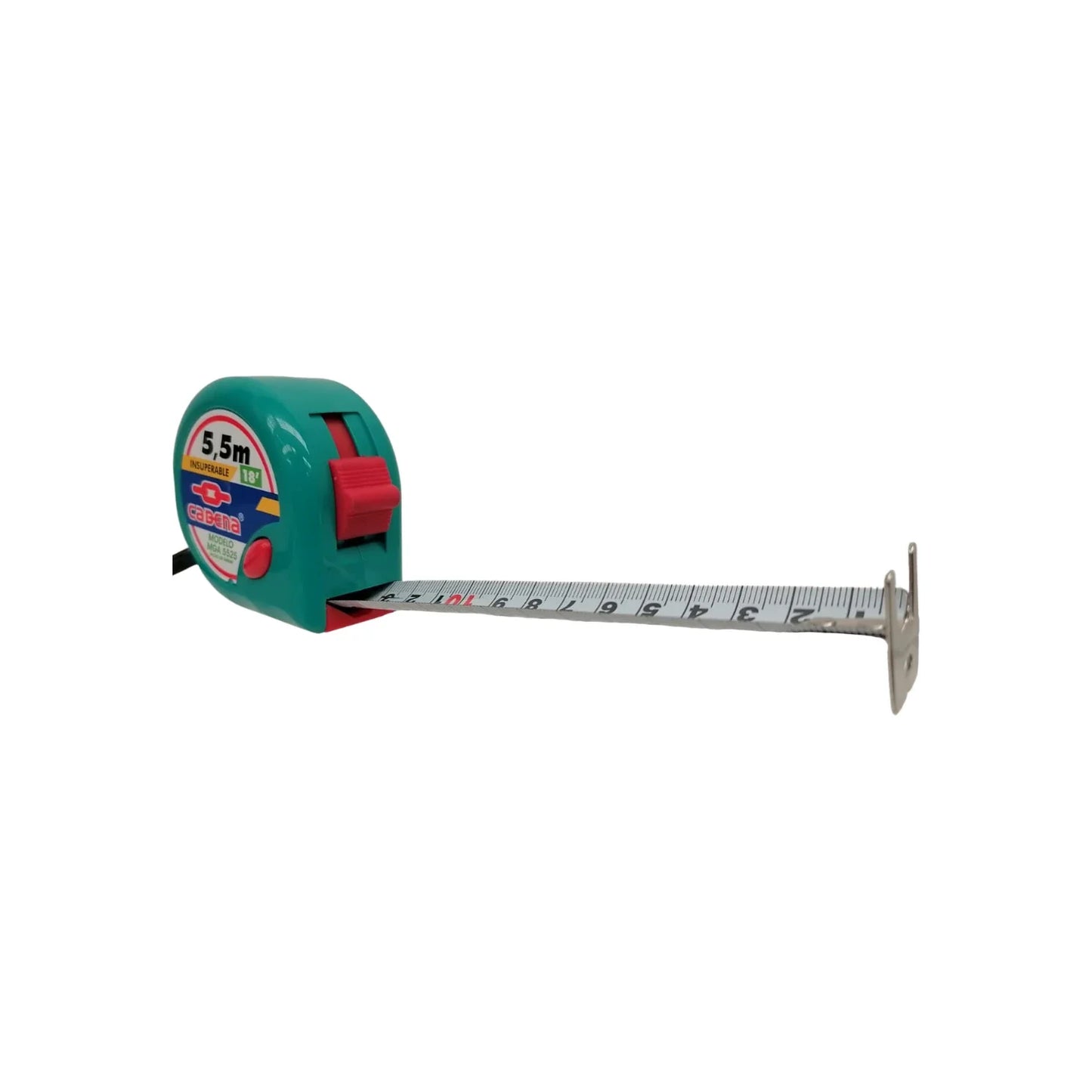 Flexómetro 5.5 metros Cadena MGA 5525
