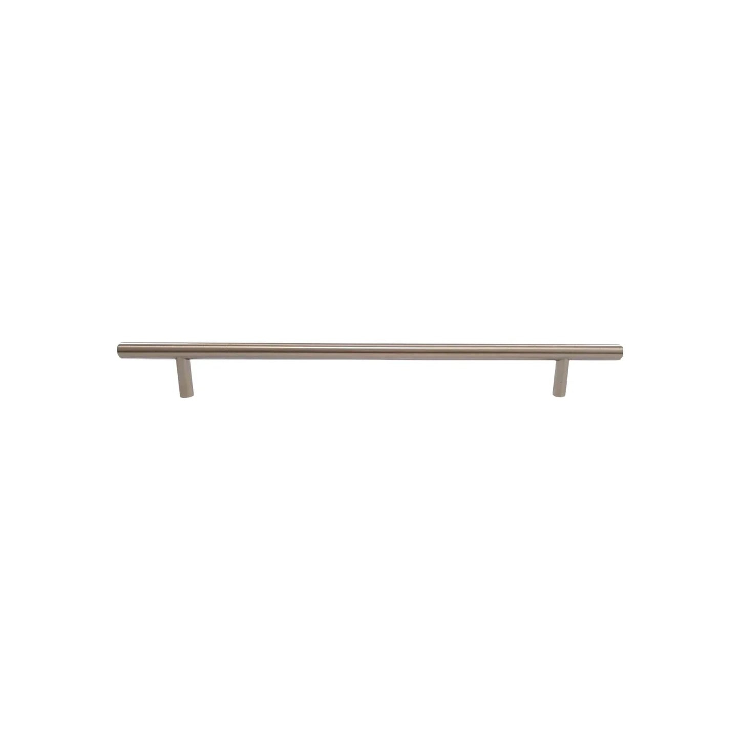 Jaladera 256 mm barra de acero níquel satinado Handy Home 7993