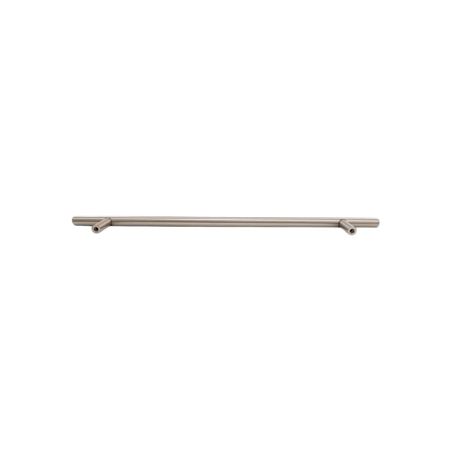 Jaladera 256 mm barra de acero níquel satinado Handy Home 7993