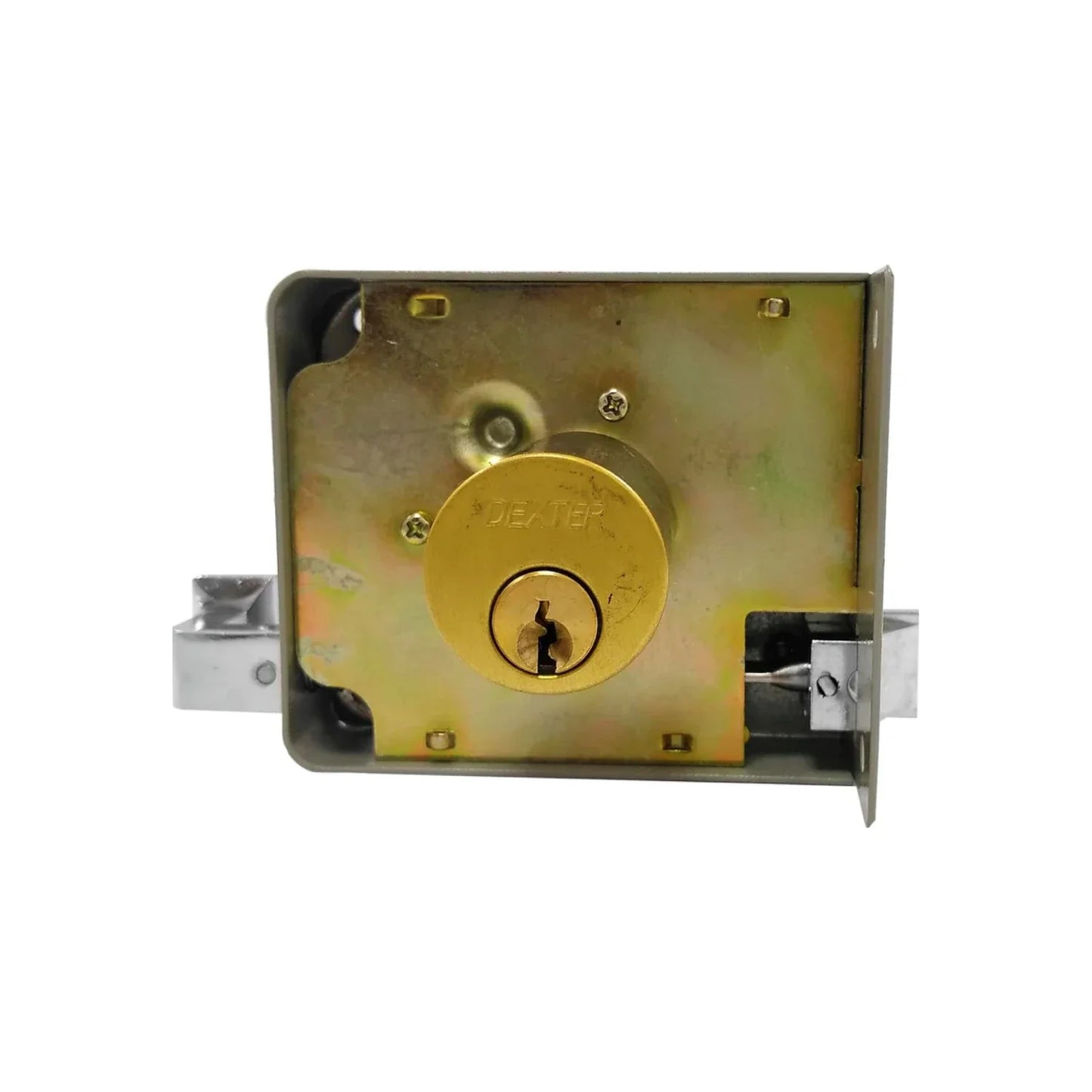 Cerradura/Chapa sobreponer izquierda niquelada Dexter 6761