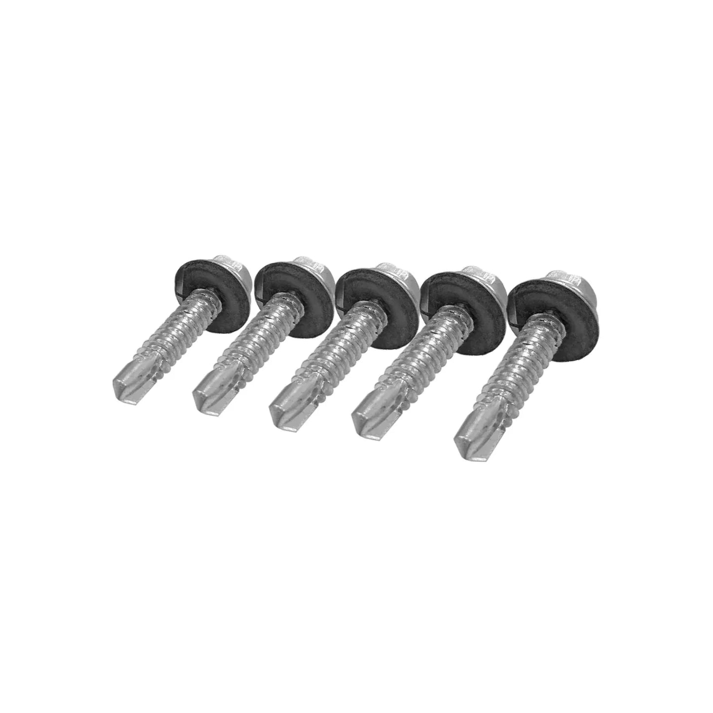 Tornillo punta de broca 14 x 1 1/4" cabeza hexagonal 50 piezas Veker 15903