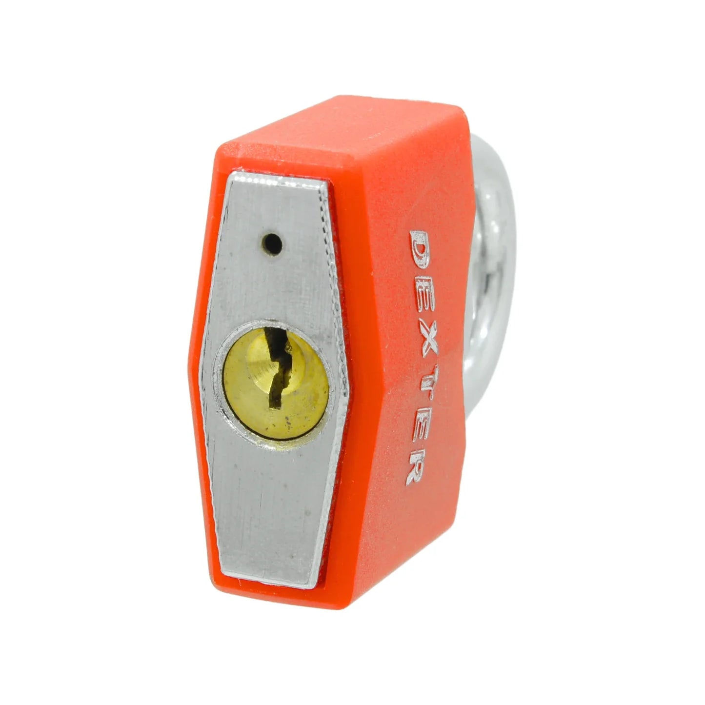 Candado 40 mm gancho corto rojo Dexter 16947