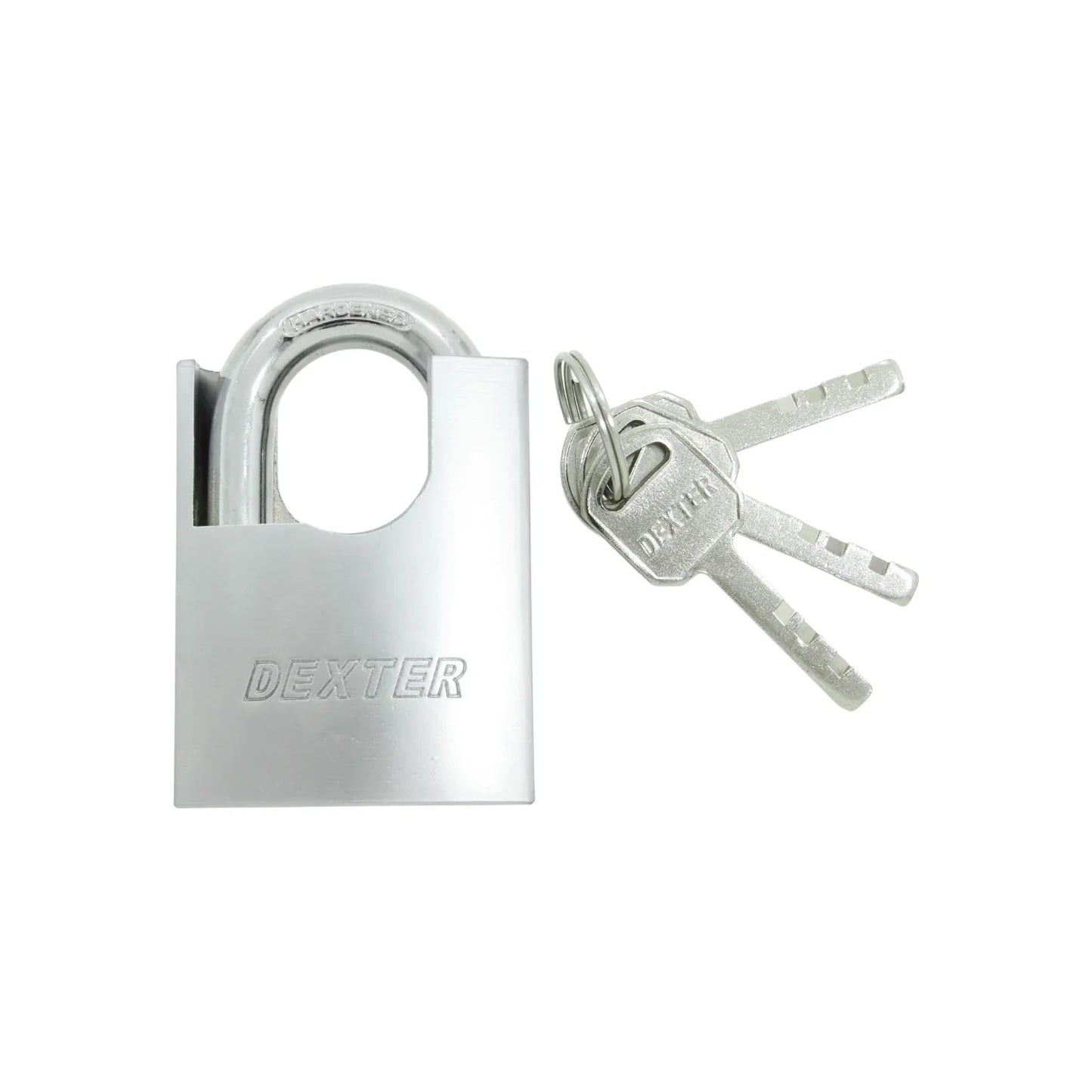 Candado 50 mm gancho protegido antiganzúa Dexter 16945