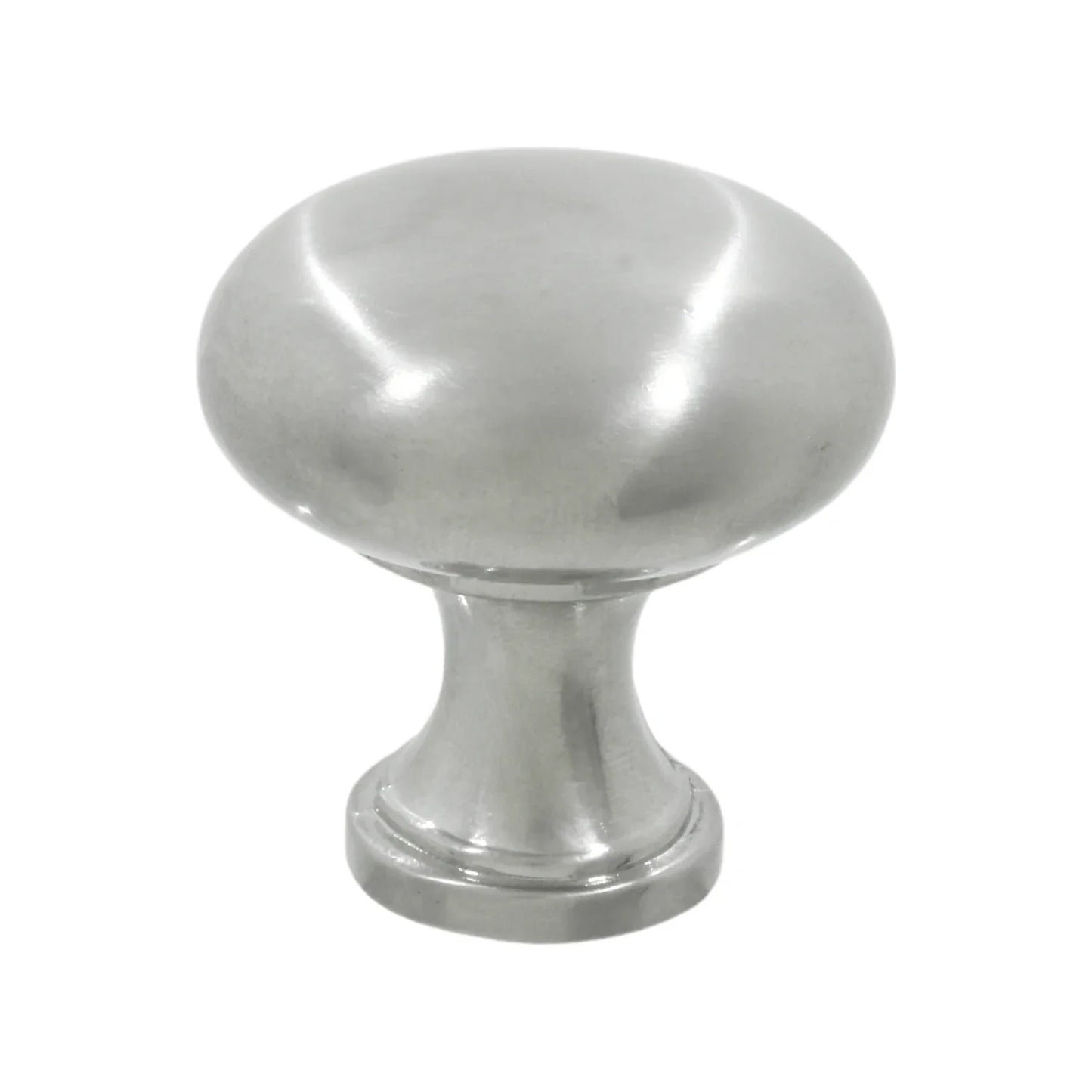 Jaladera 32.5 x 34 mm botón níquel satinado Handy Home 4249 bilbao