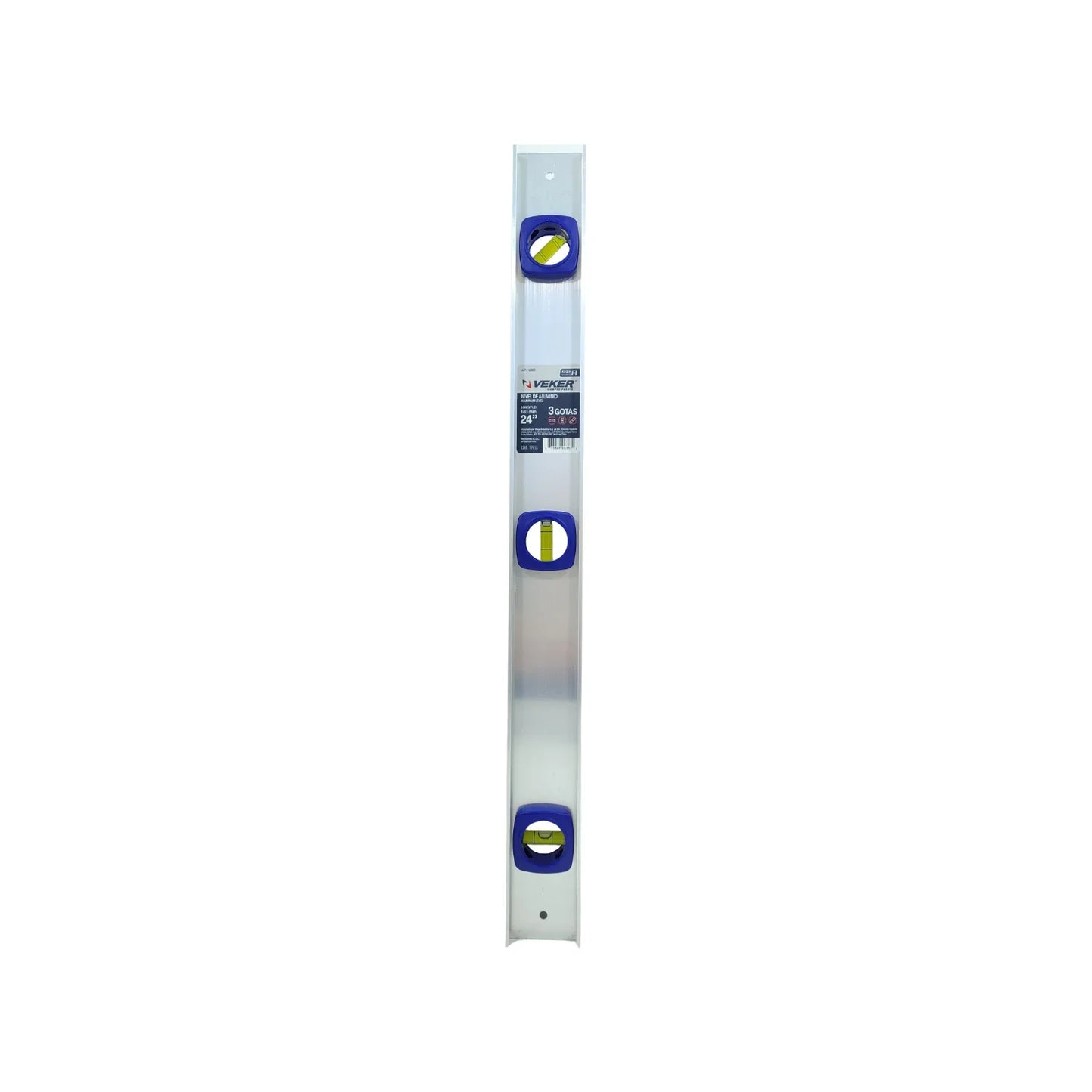 Nivel 24" aluminio Veker 12360