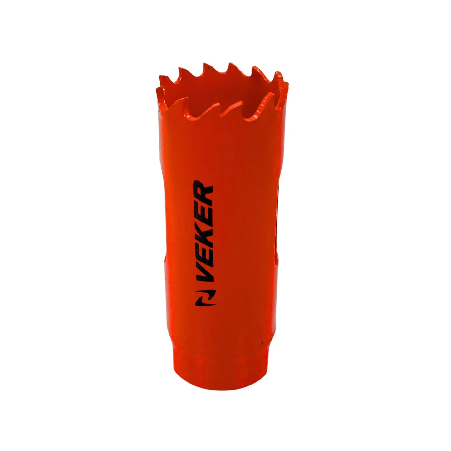 Corta círculos bimetal Veker 7/8" naranja para perforar madera y metal