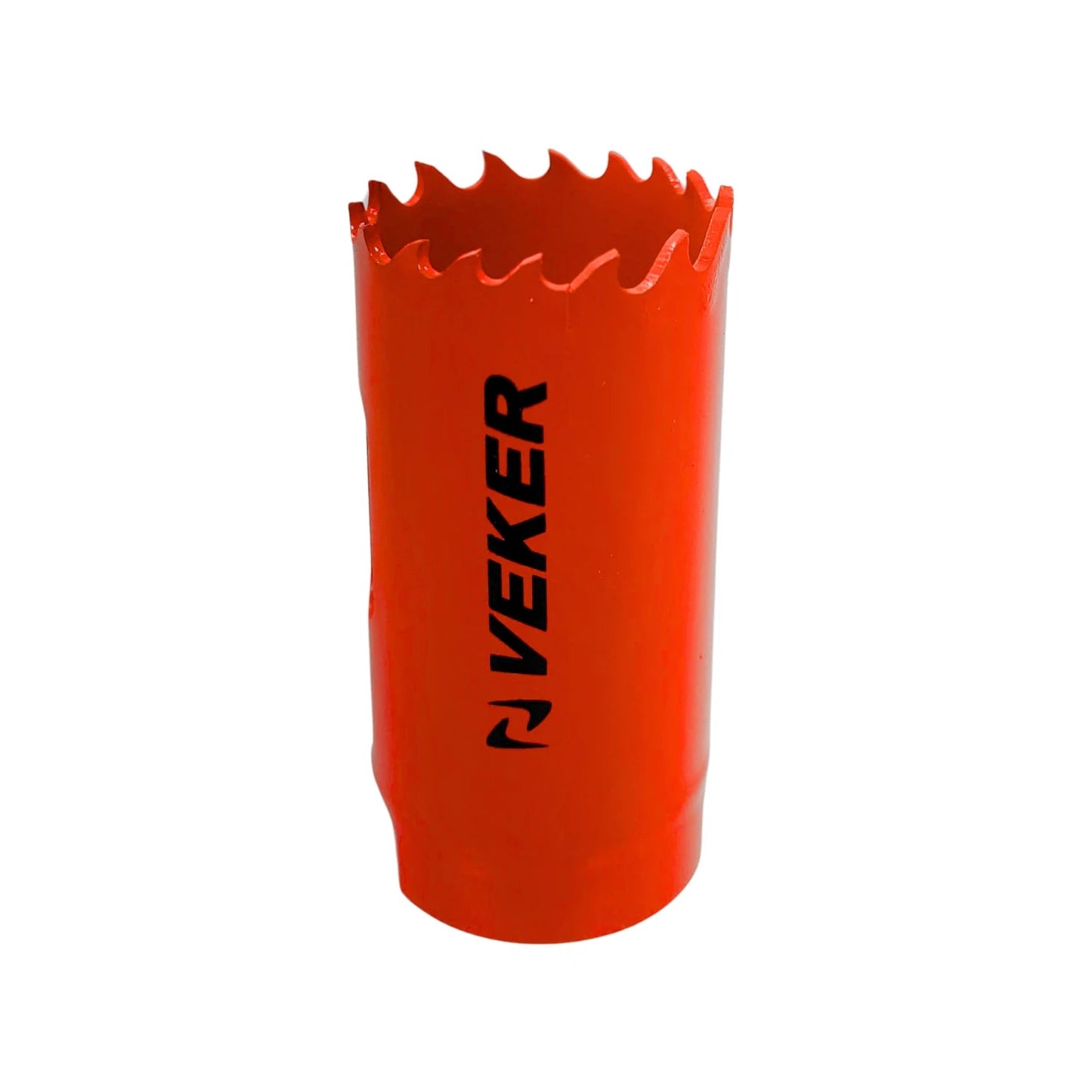 Sierra corona bimetálica Veker naranja 1 1/8 pulg. para cortes precisos en madera y metal