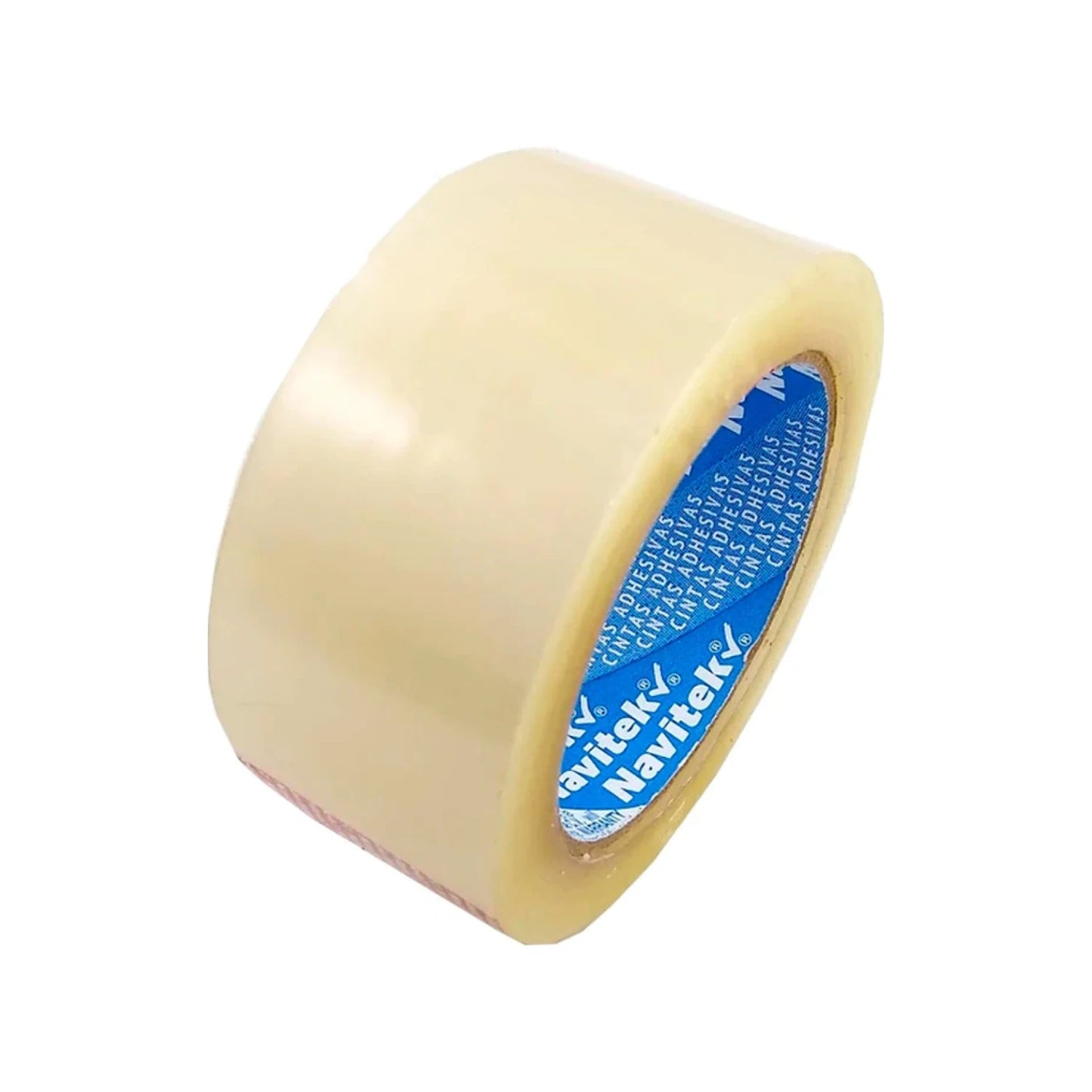 Cinta adhesiva transparente Navitek para empaque, rollo de cinta de embalaje claro para sellado de cajas.