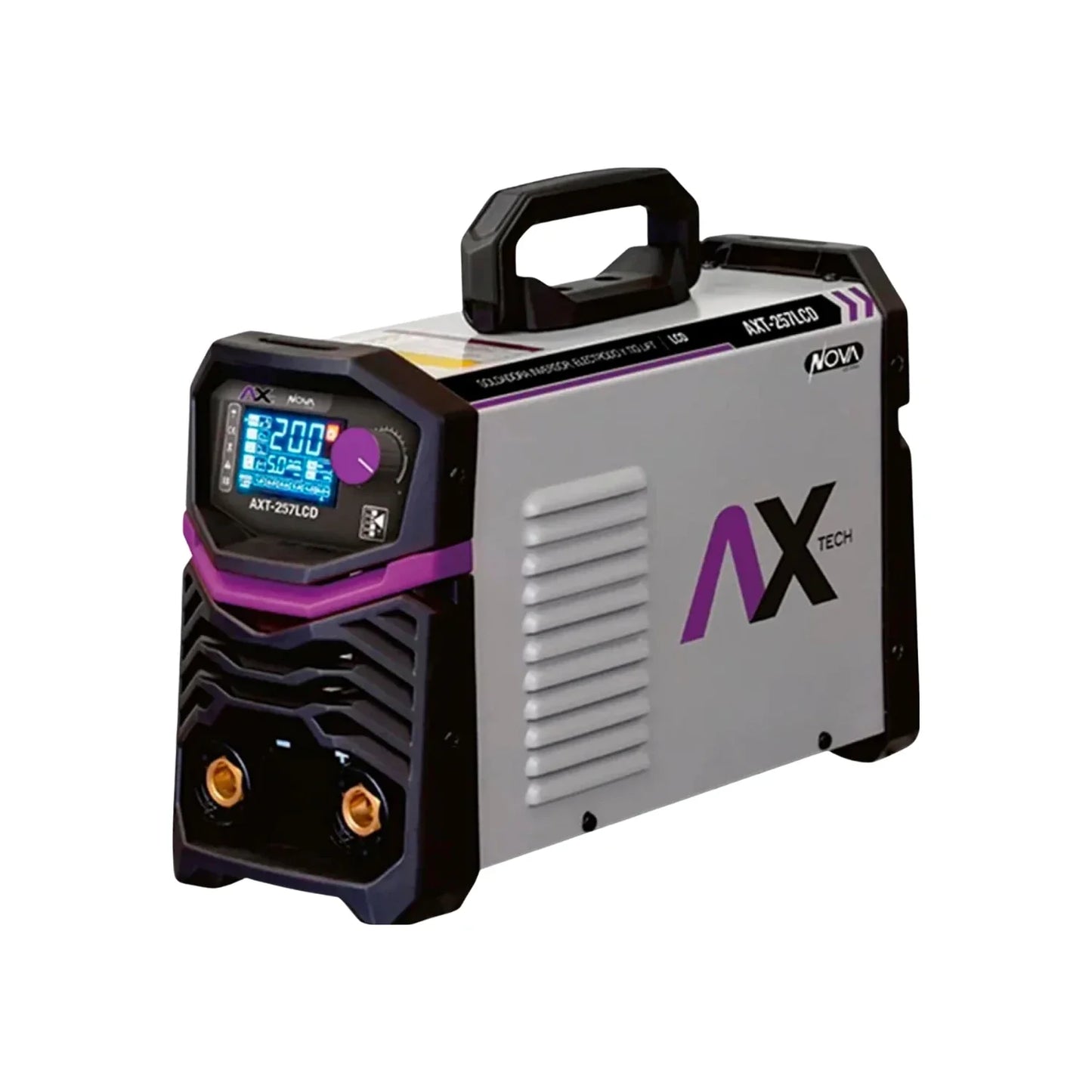 Soldadora/inversora 250 A TIG/electrodo Axtech AXT-P257LCD